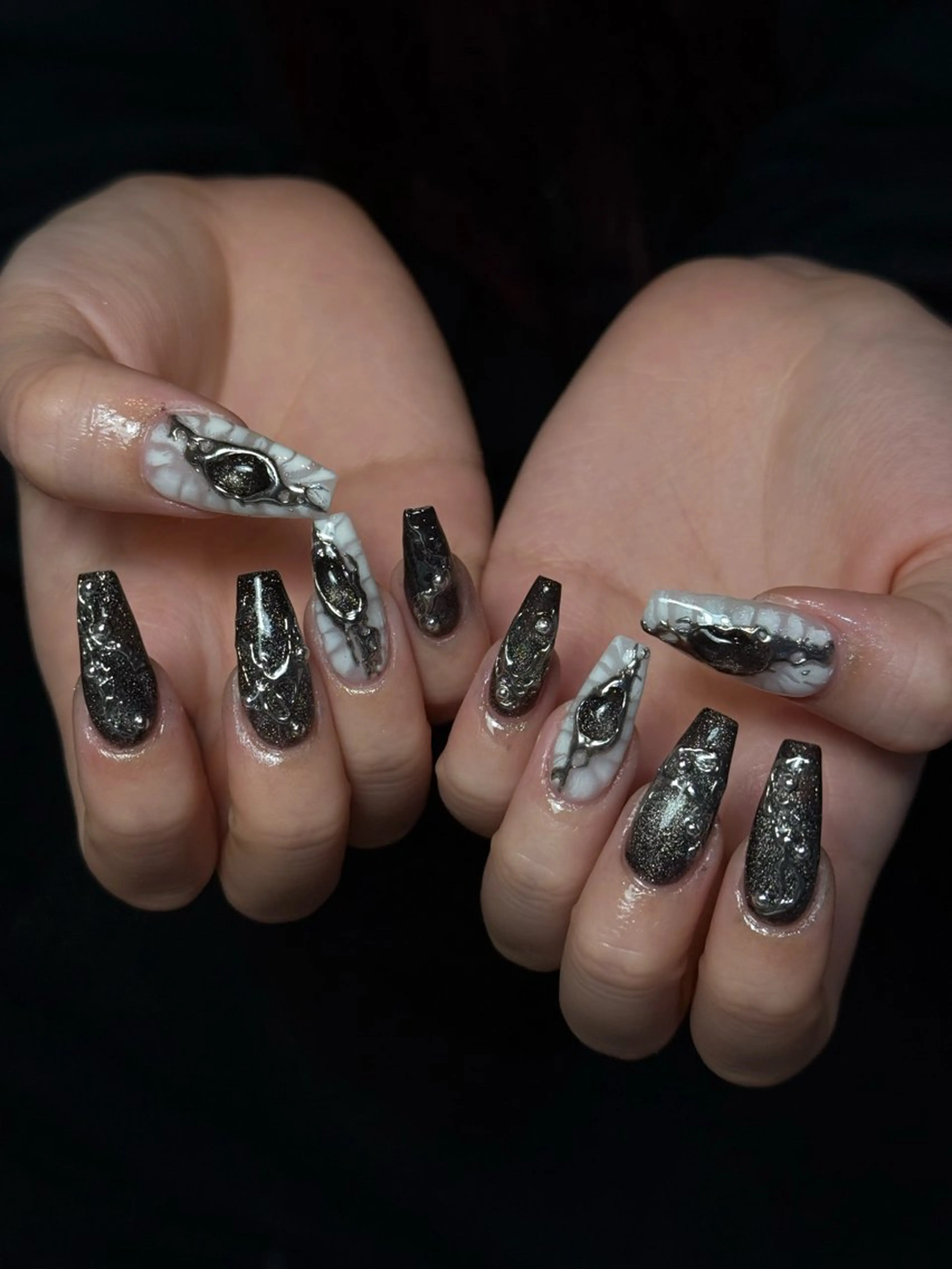 ネイル 韓国ネイル シンプルネイル ワンホンネイル ハンドネイル CoMo Nail Studio所属・CoMo Nailのネイルデザイン