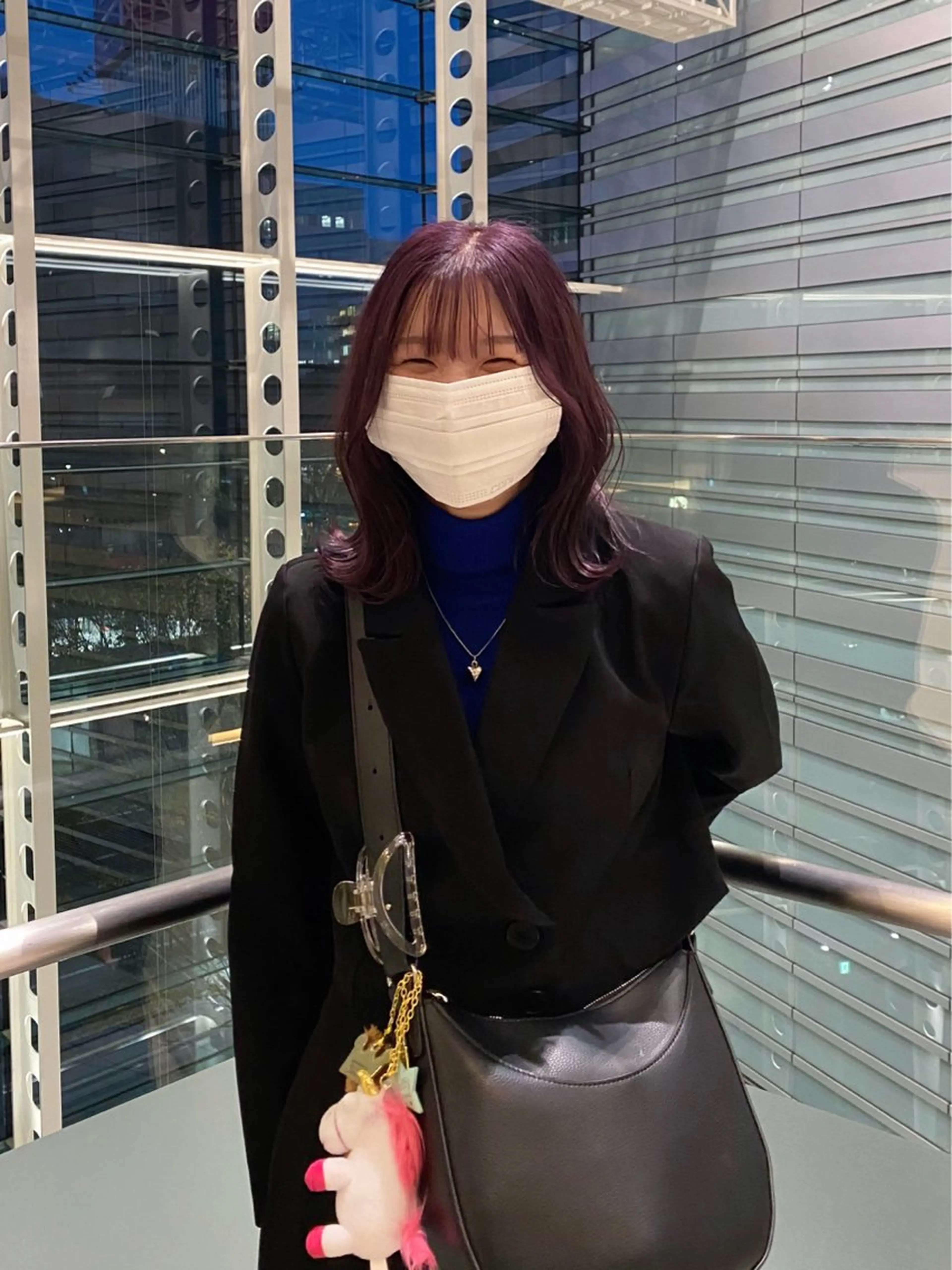 ミディアム カラー ブリーチ カット ヘアカラー トリートメント mai / linoah˚✧のヘアスタイル