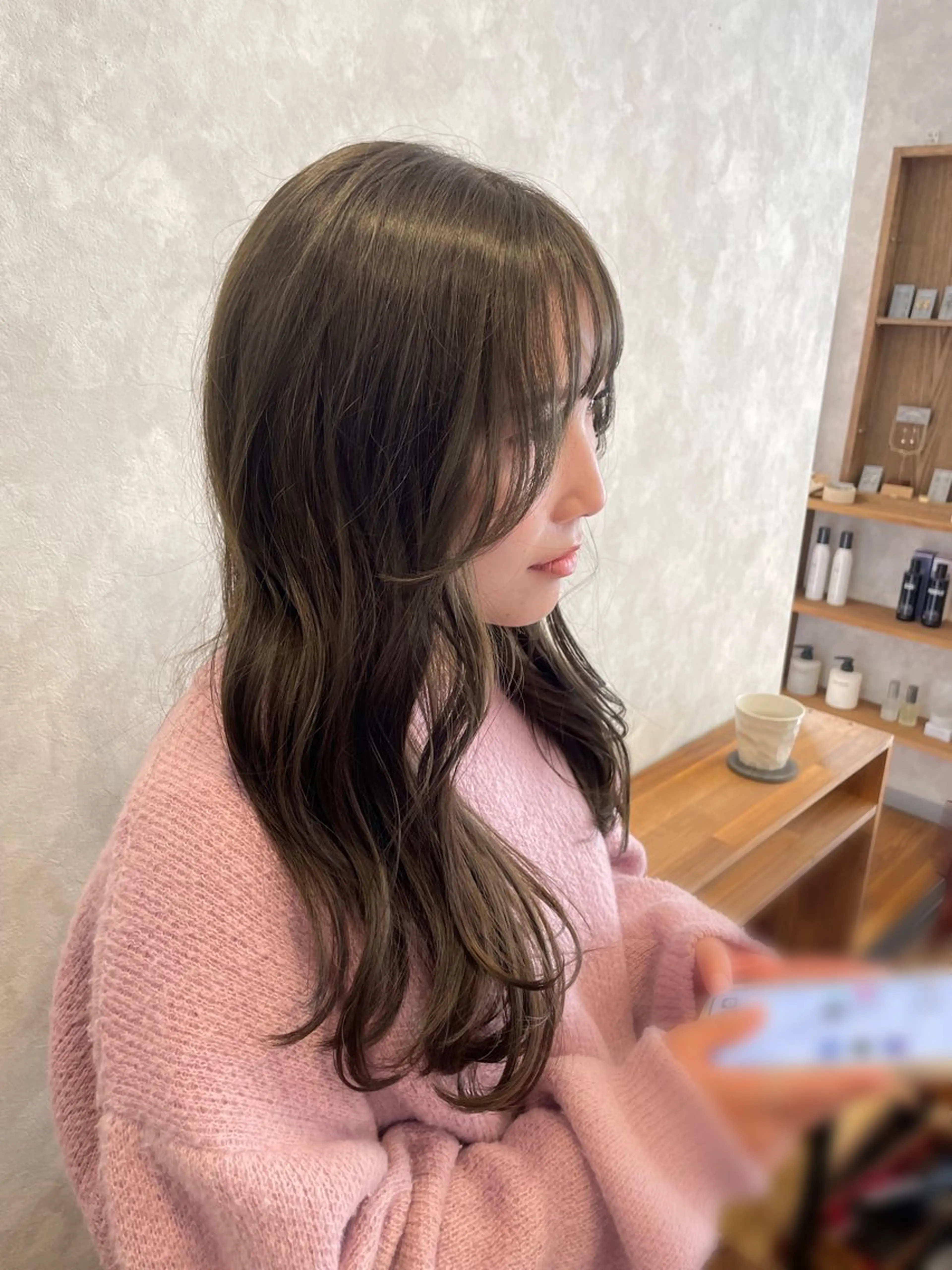 ロング カラー 透明感カラー ami makinoのエステ・リラクイメージ