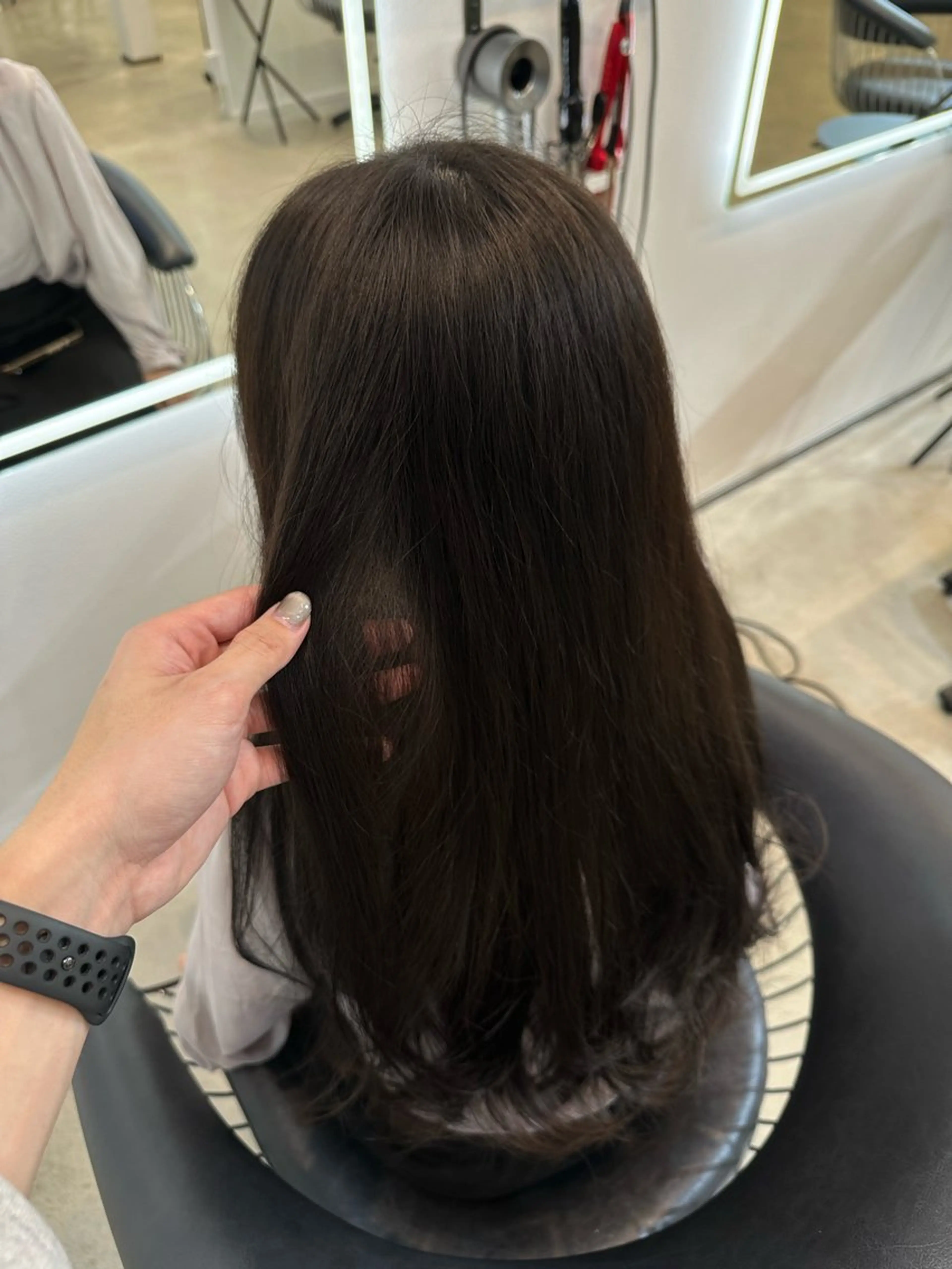 ロング カラー アッシュ ブラウンカラー ヘアカラー 颯人⁑カラー/ 暖色/群馬のヘアスタイル