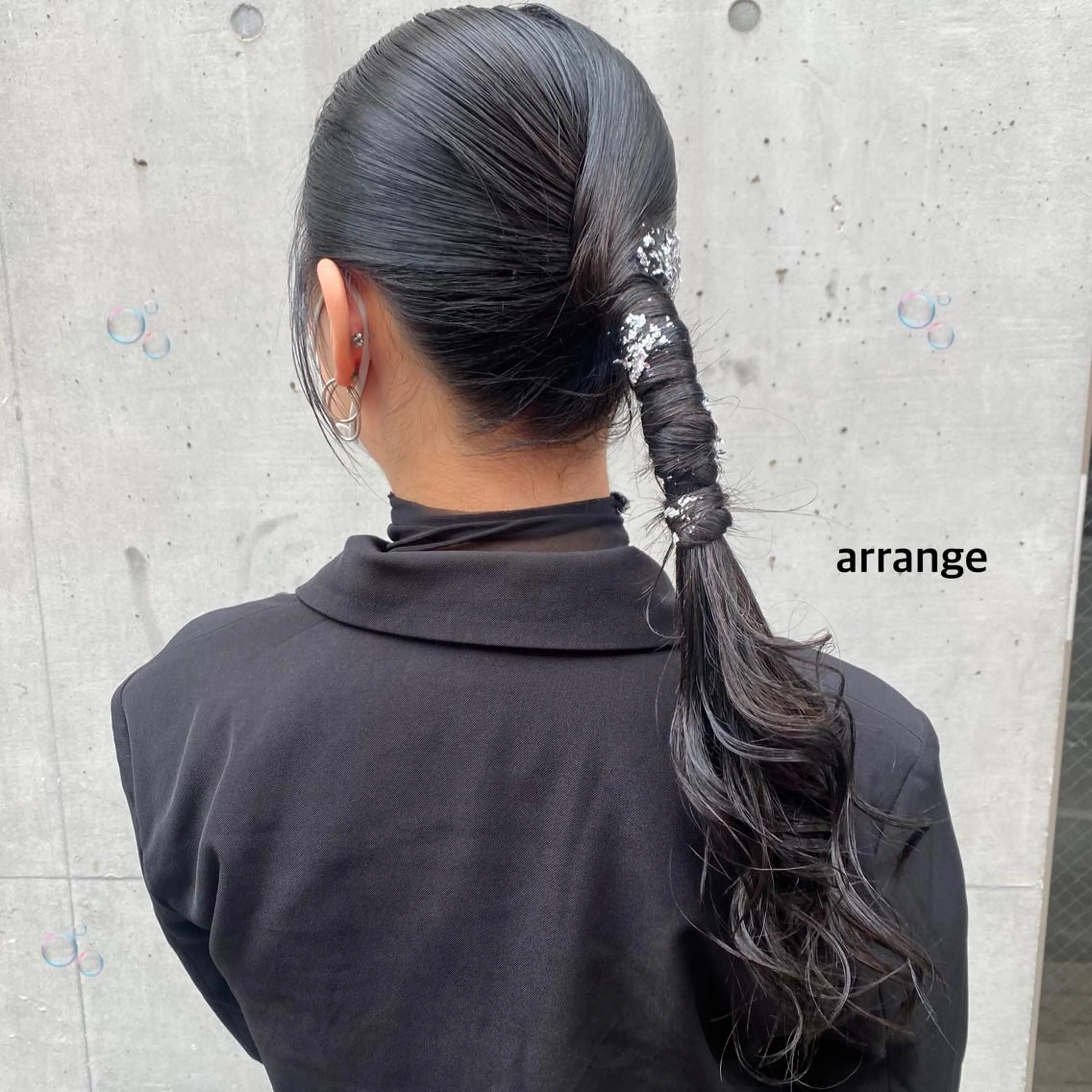 ロング ヘアアレンジ 結婚式・ブライダル SOURCE 茶屋町所属・SOURCE 茶屋町　奥井杏奈のヘアスタイル