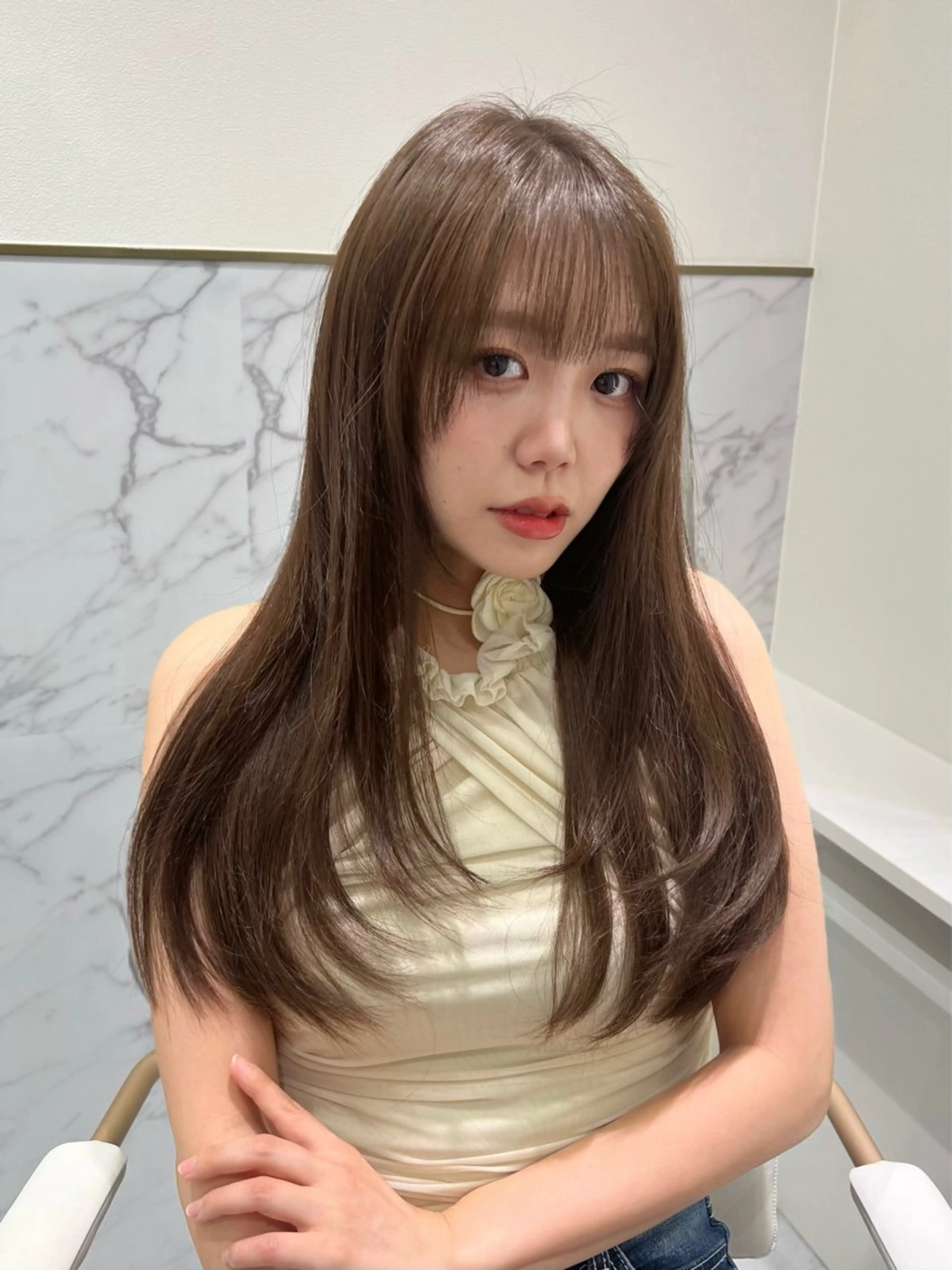 🎀土日祝限定🎀【似合わせカット】＋【ワンカラー】の写真