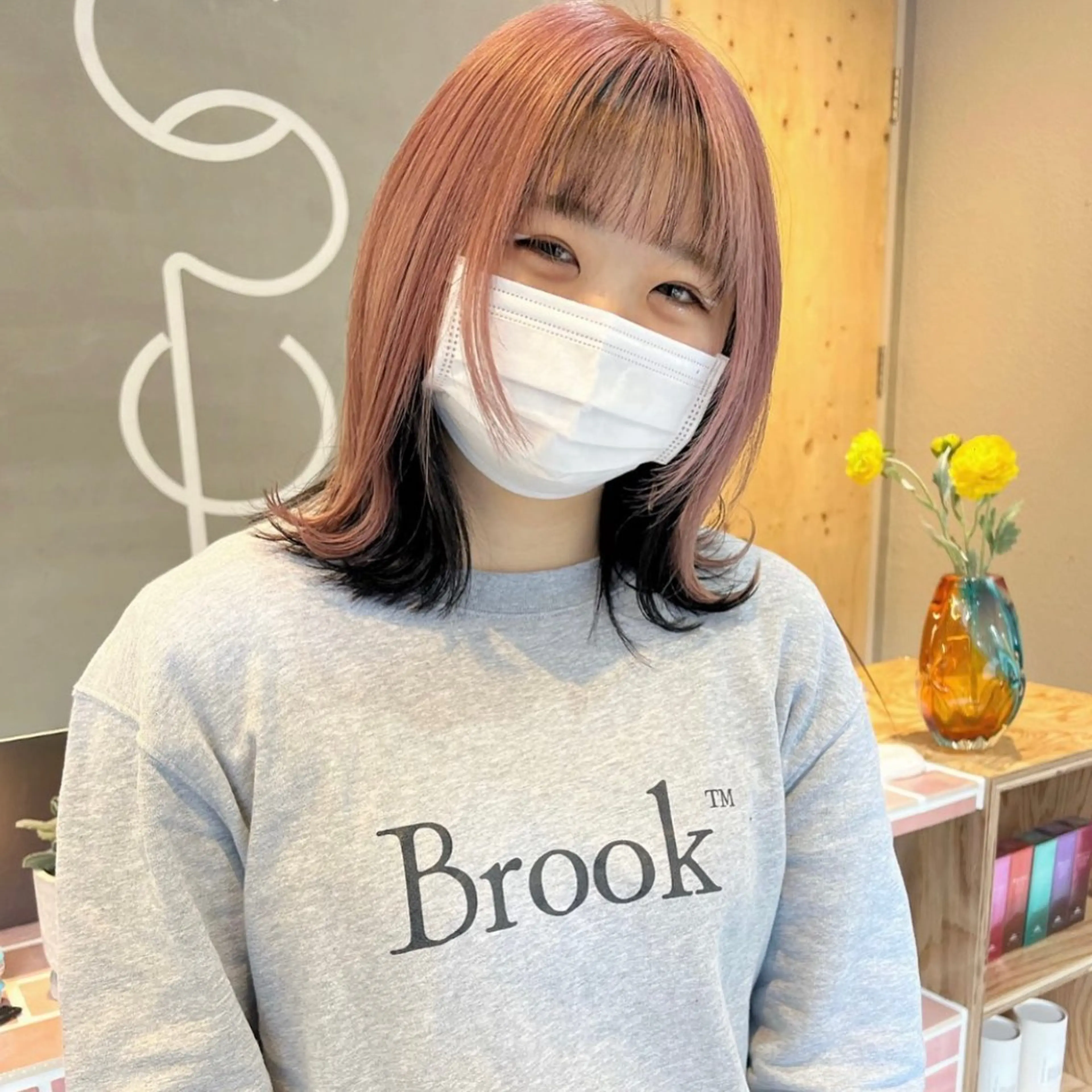 ミディアム カラー cope'u  emu所属・cope'u moneのヘアスタイル