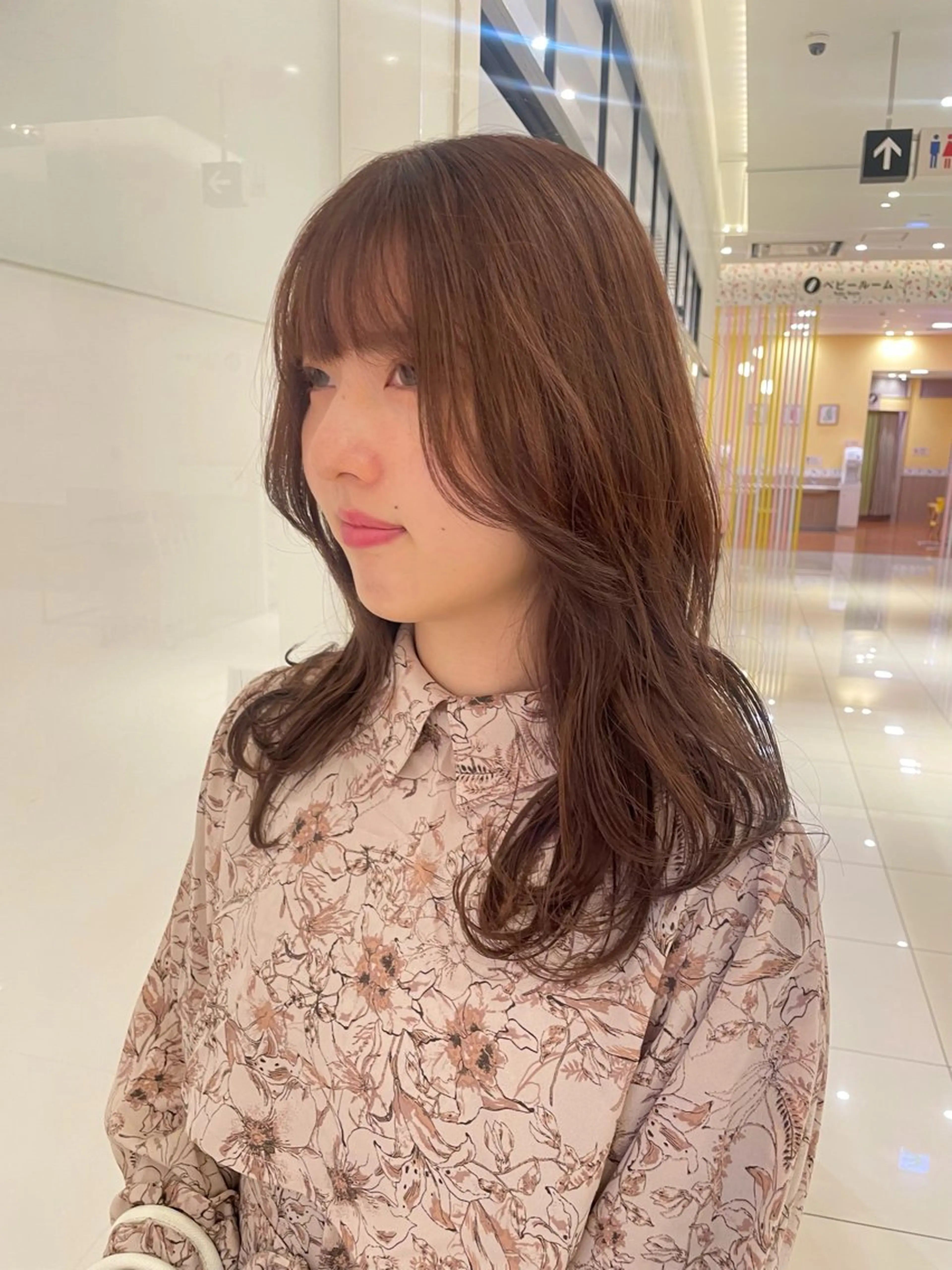 ロング 似合わせ♡レイヤー/ 暖色艶カラー/moeのヘアスタイル