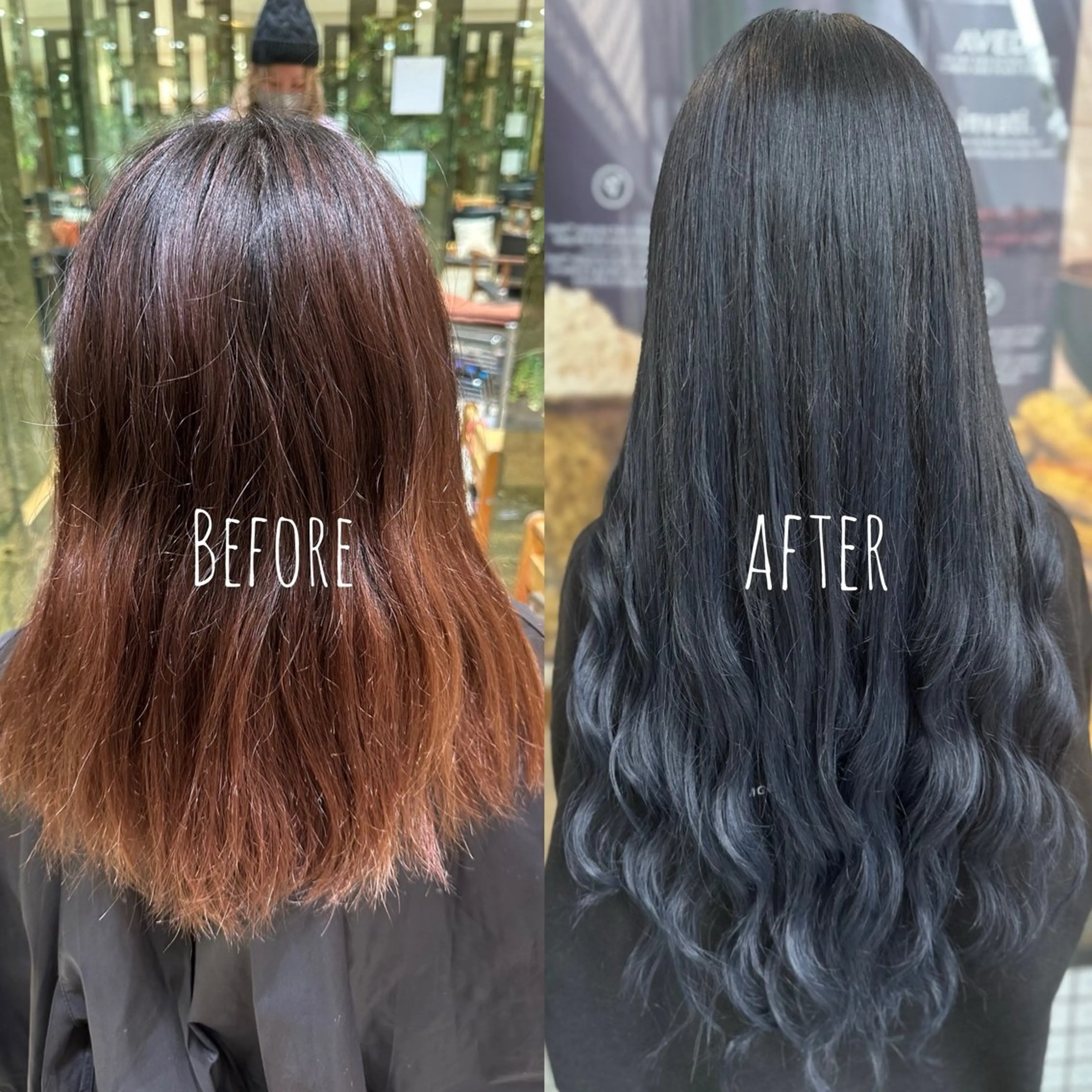 ロング エクステ カット ヘアカラー エクステ ReHyd BEAUTÉ salon&store 心斎橋店所属・❤️MASAKO❤️ 🌸🩷エクステ🩷のヘアスタイル