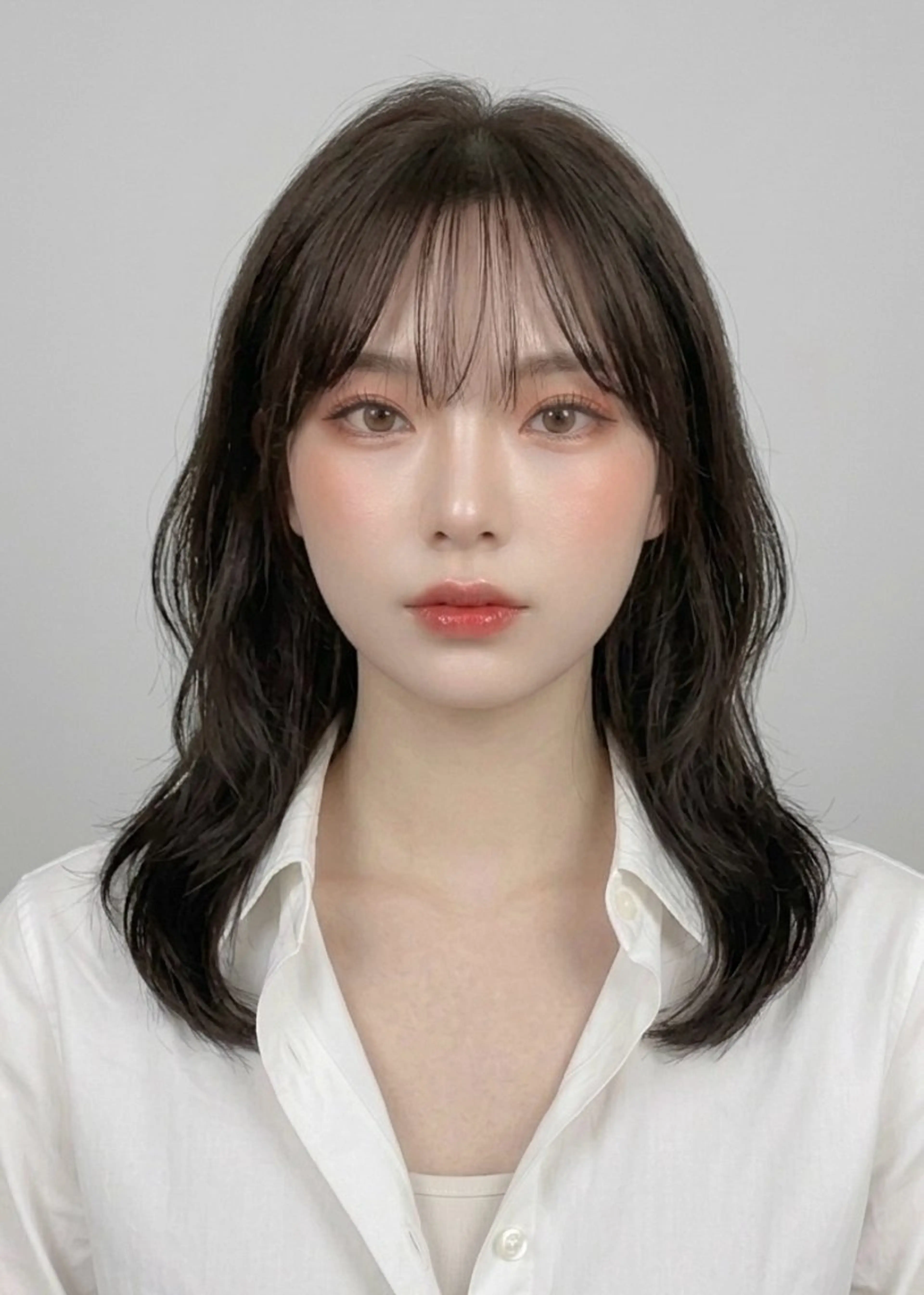 ミディアム COA銀座所属・ミディアムレイヤー 募集中/村上廉のヘアスタイル