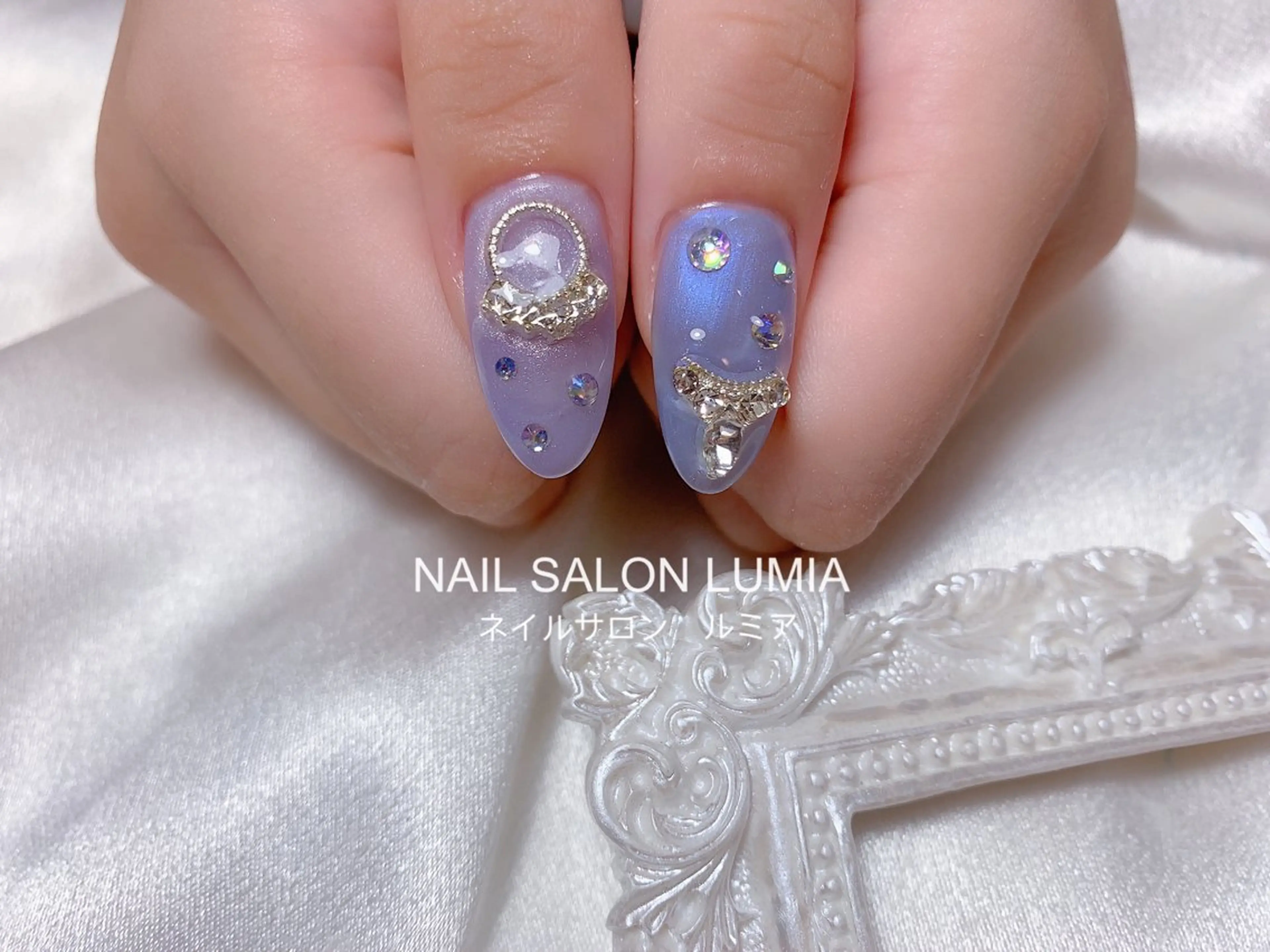 ネイル ハンドネイル ネイルサロン ルミア Lumia 店長のネイルデザイン