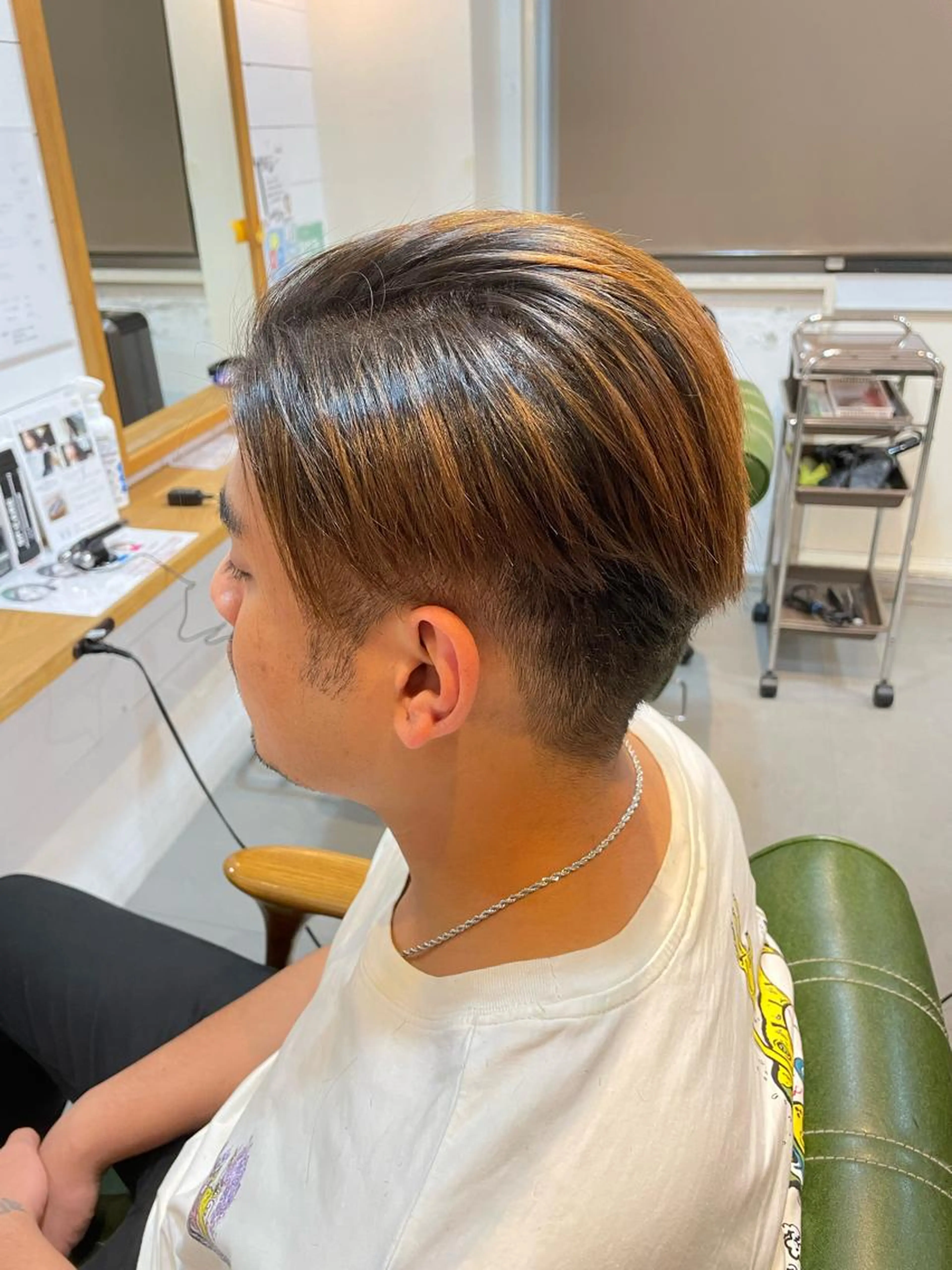 【サラサラを目指すならまずはコレ!】メンズカット+縮毛矯正🪐の写真