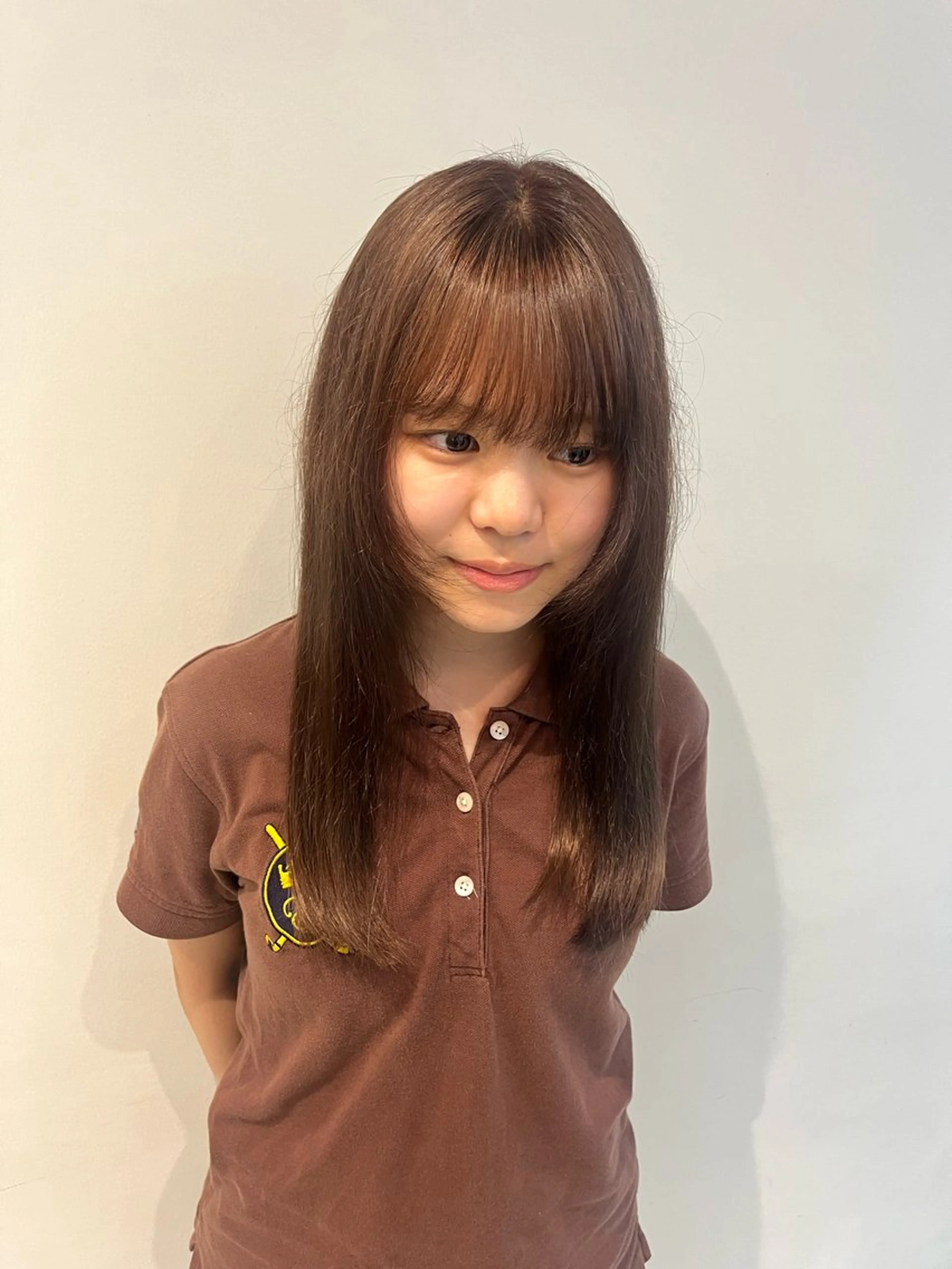 ロング in'dex hair錦糸町店所属・無料カット×透明感 カラーのヘアスタイル