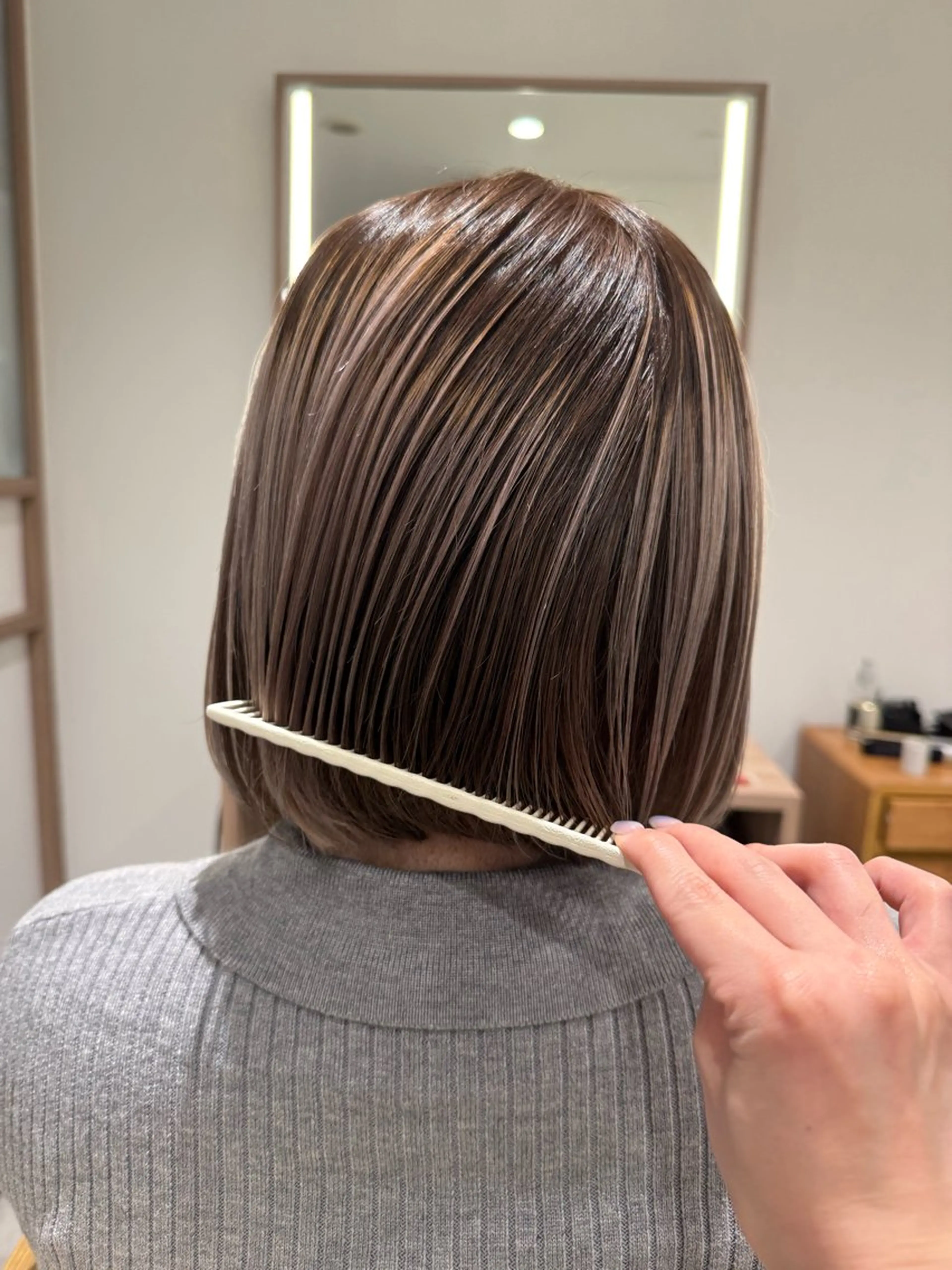 ミディアム カラー ヘアカラー 🐕‍🦺似合わせ 🐕‍🦺akariのヘアスタイル