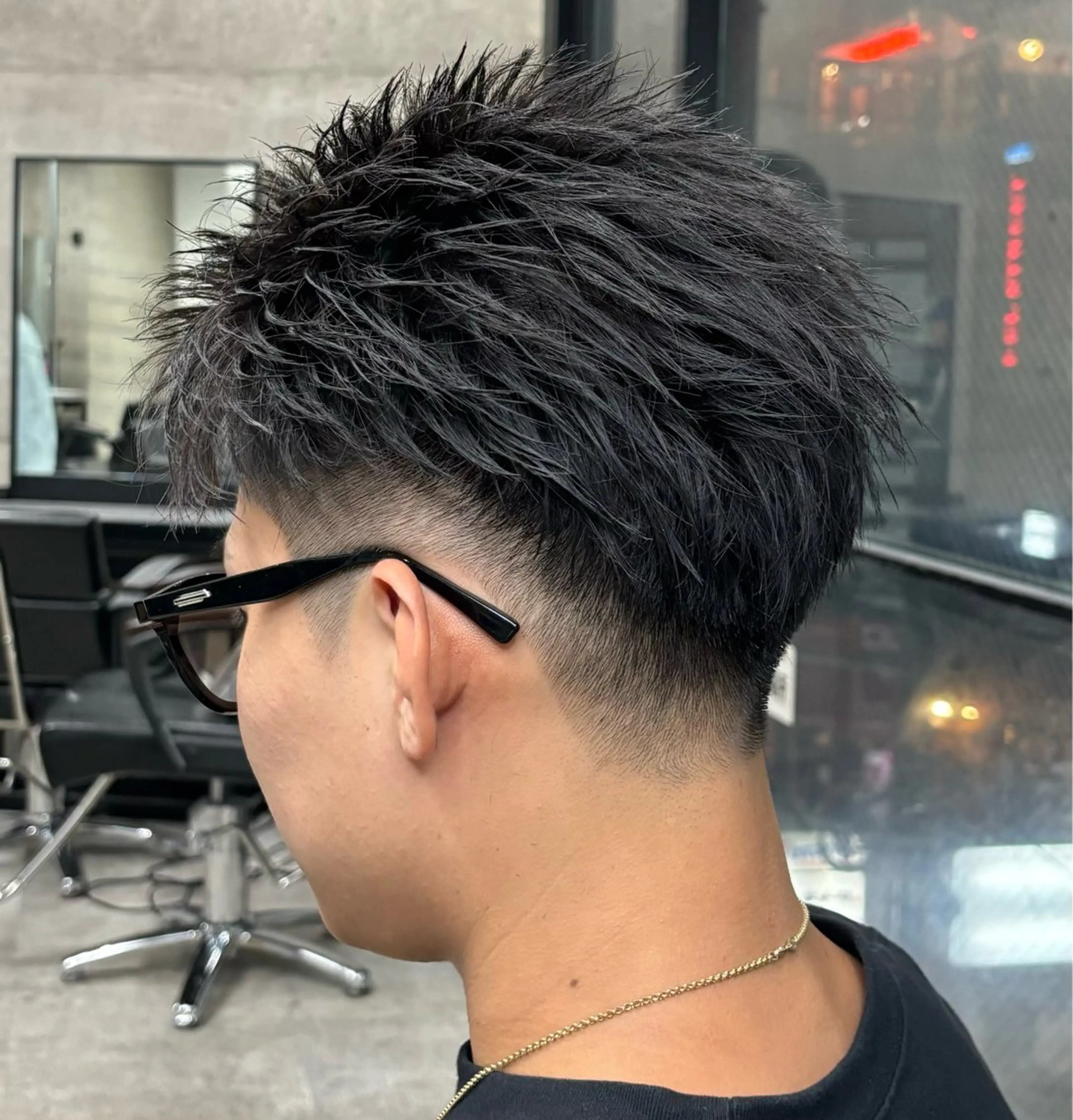 ショート メンズ era2d所属・マコト/心斎橋 メンズ専門店のヘアスタイル