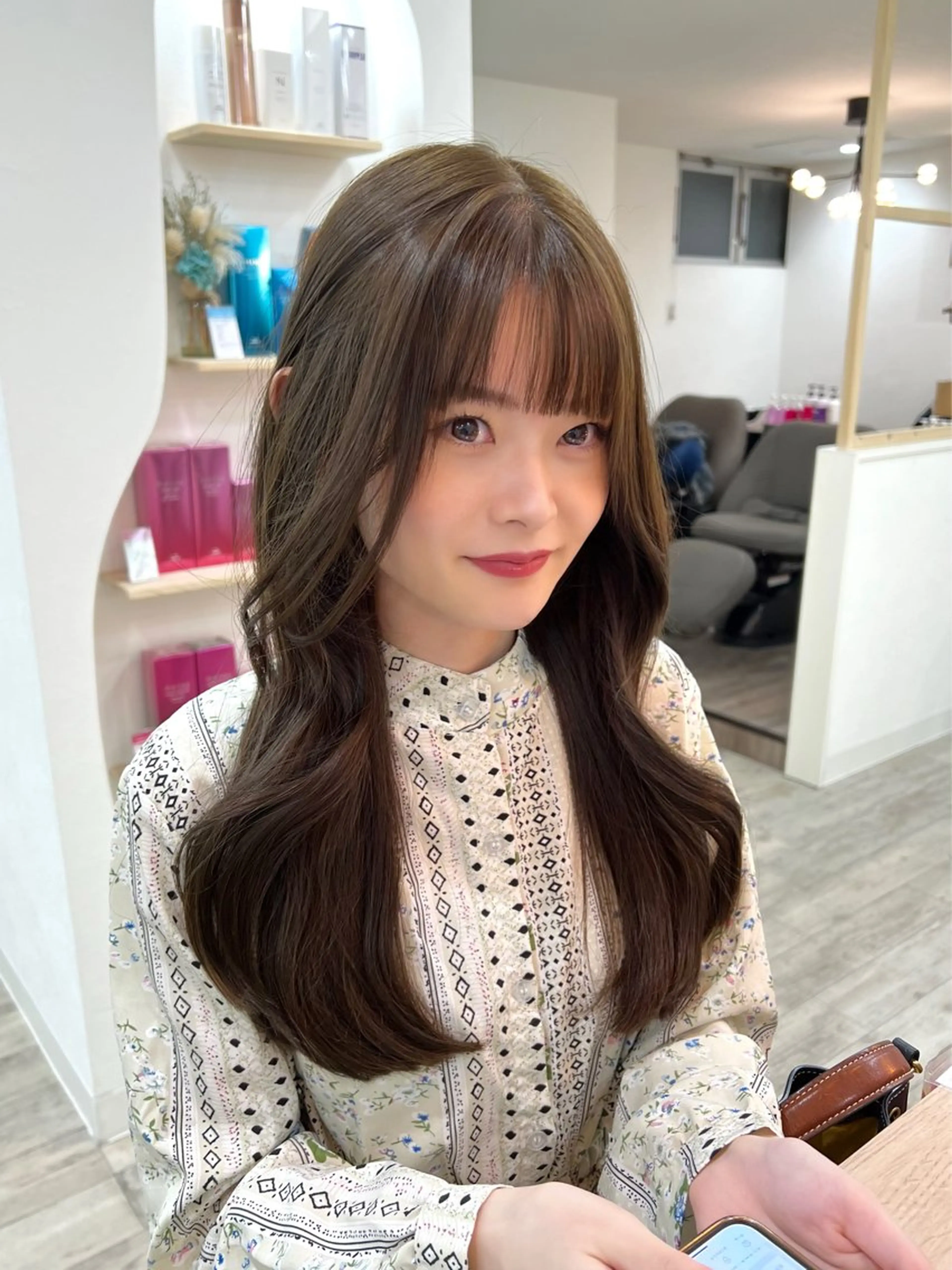 ロング カラー TOKI mahoのヘアスタイル