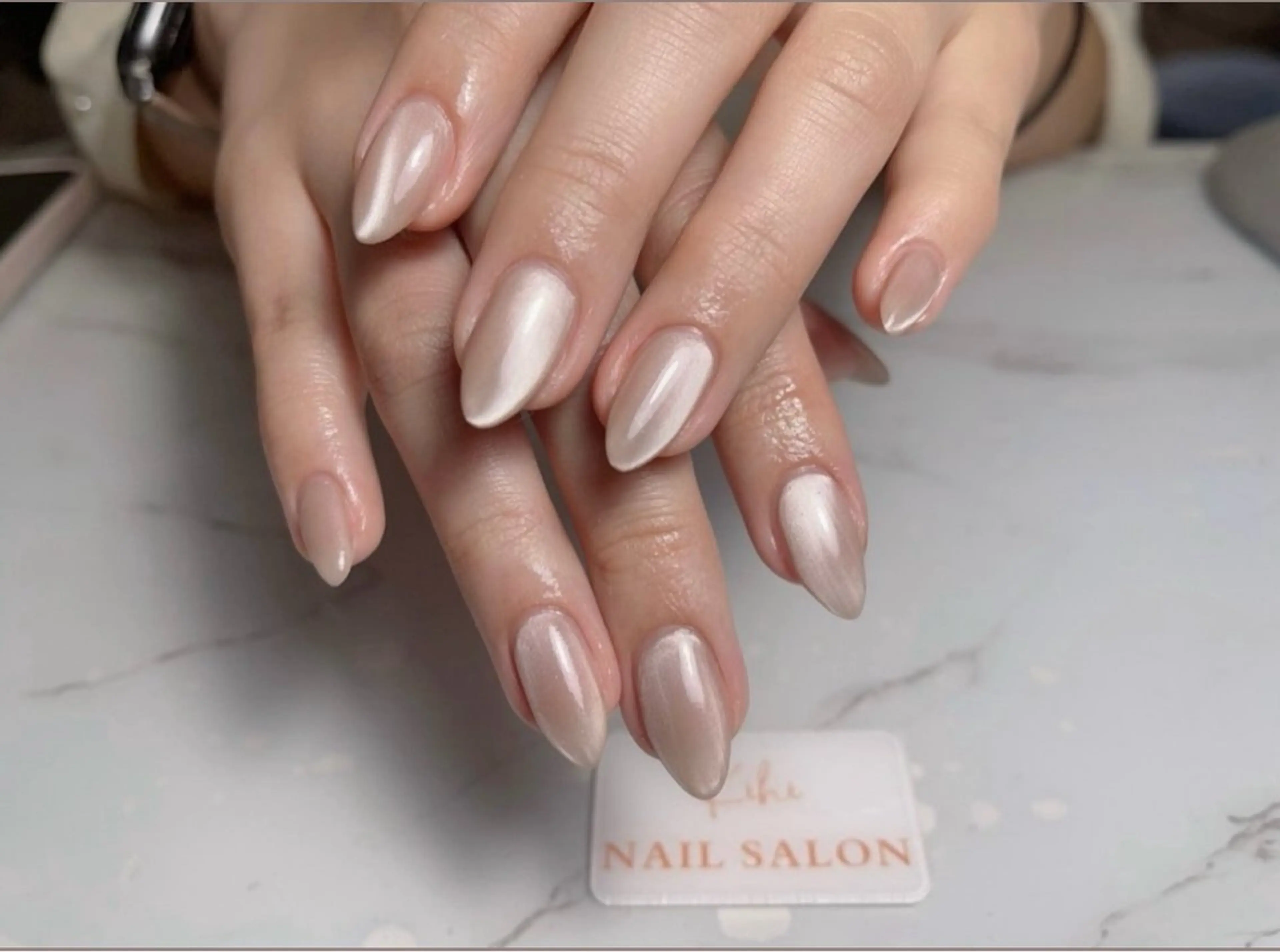 ネイル アートネイル フレンチネイル ジェルネイル グラデーション 韓国ネイル Nail Salon kihi大塚店のネイルデザイン