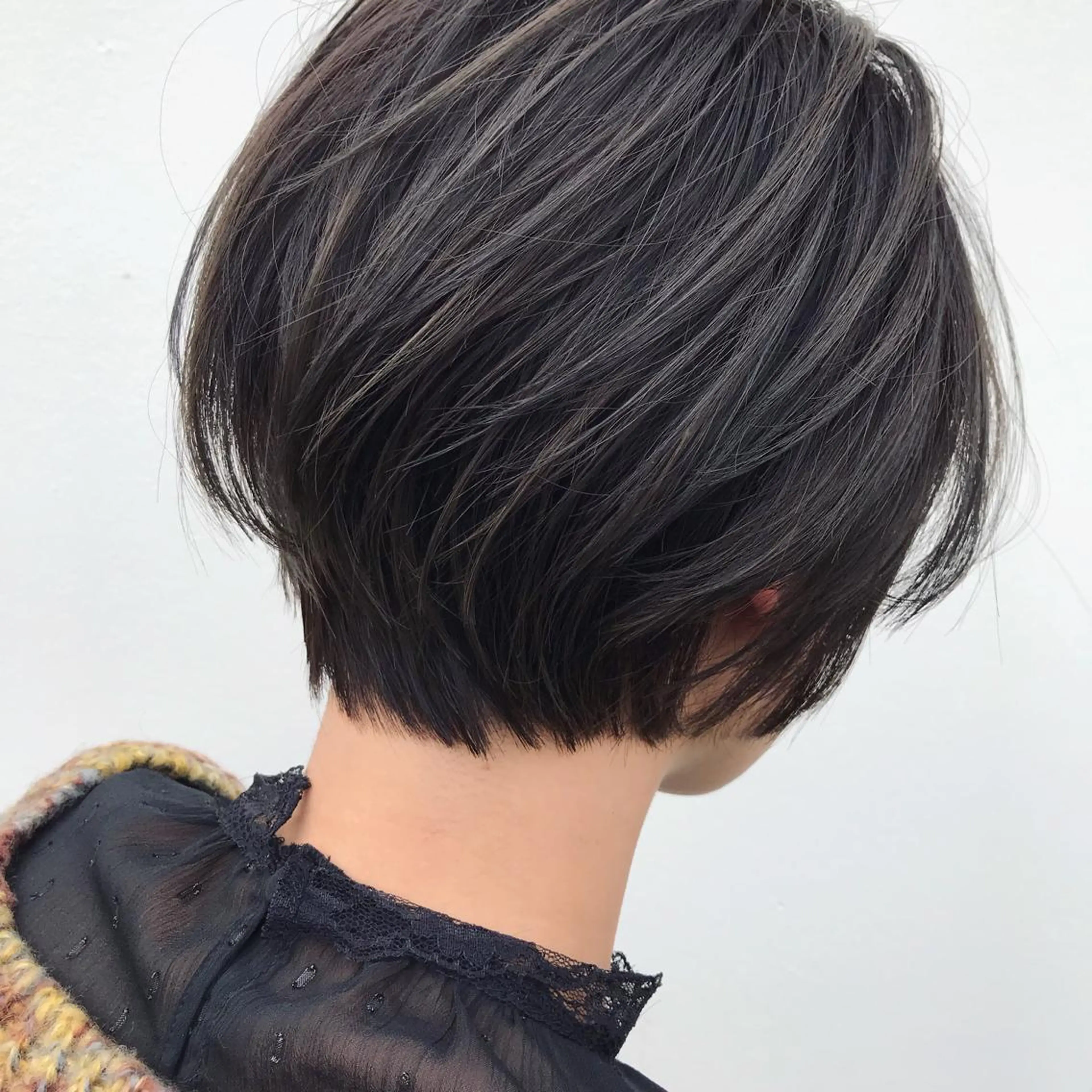 ショート ショートボブ ボブ ショートヘア Emitas.宮街道店所属・森崎 士/似合わせカラーのヘアスタイル