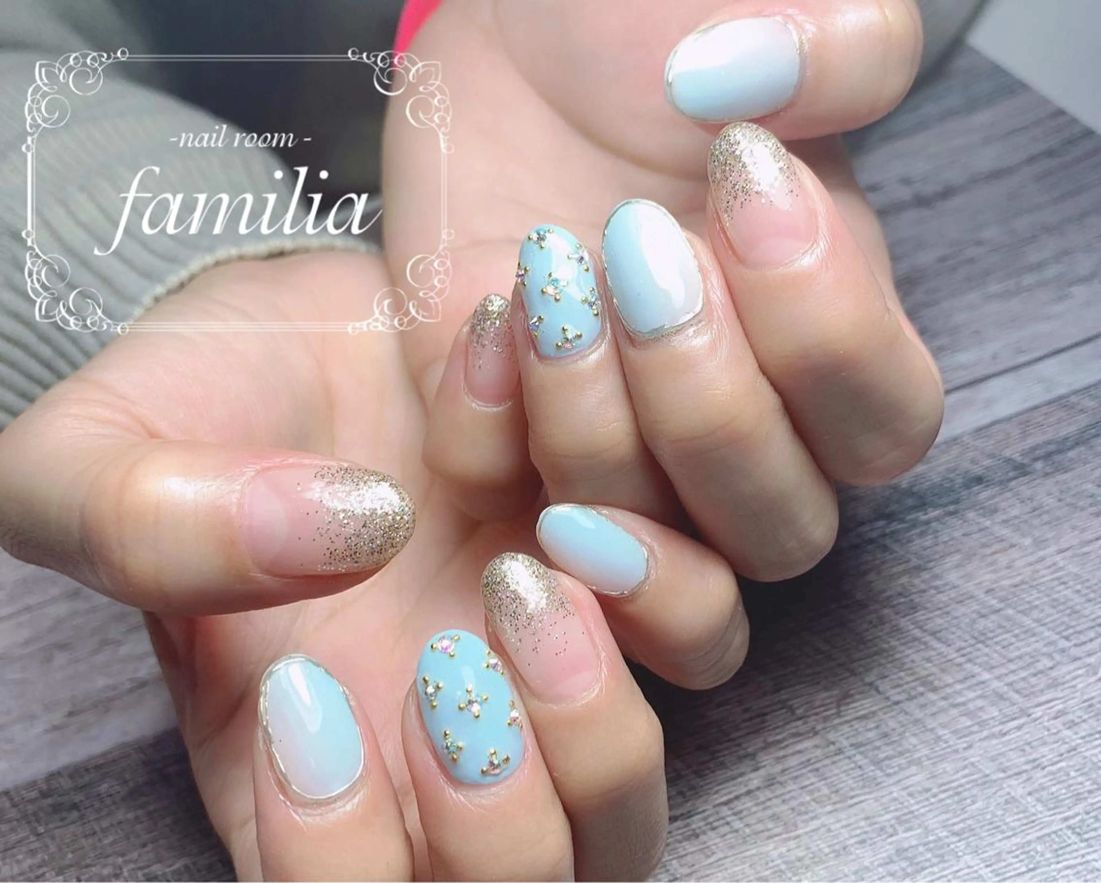 ネイル ハンドネイル -nailroom- familiaのネイルデザイン
