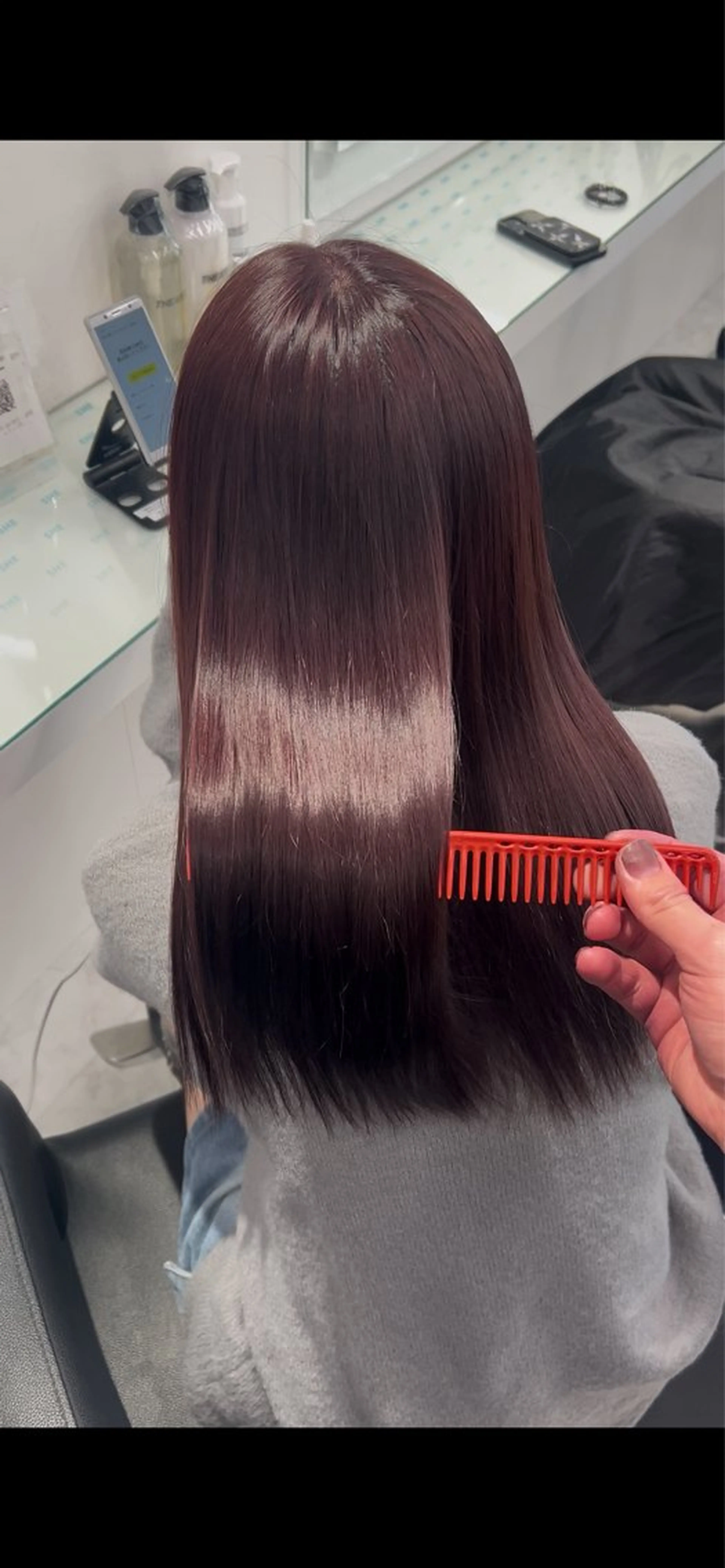 ロング カラー ヘアカラー ブリーチ無し透明感 🕊AZUSAのヘアスタイル