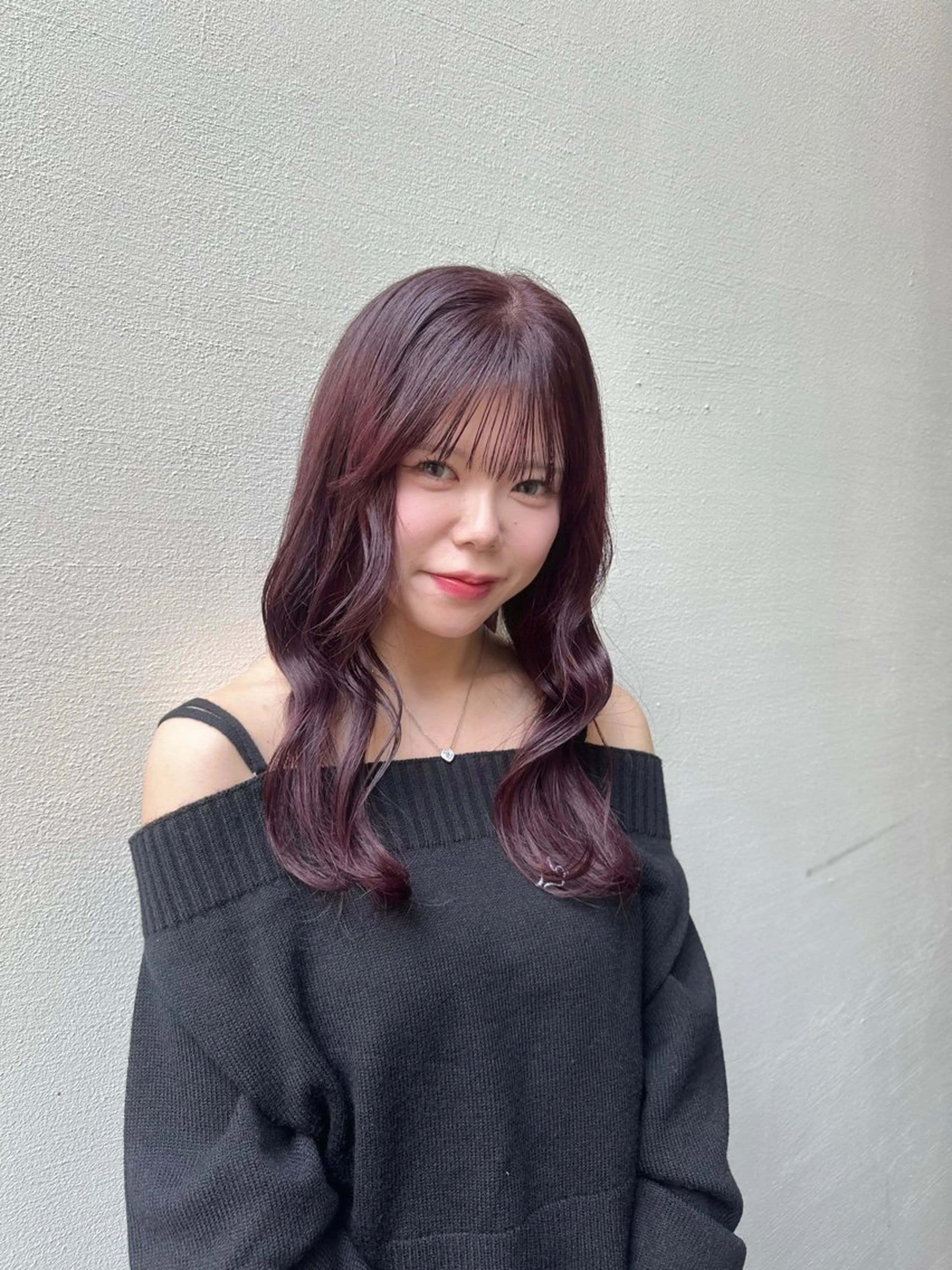 ロング ヘアカラー トリートメント aoi /ニュアンス /透明感カラーのヘアスタイル