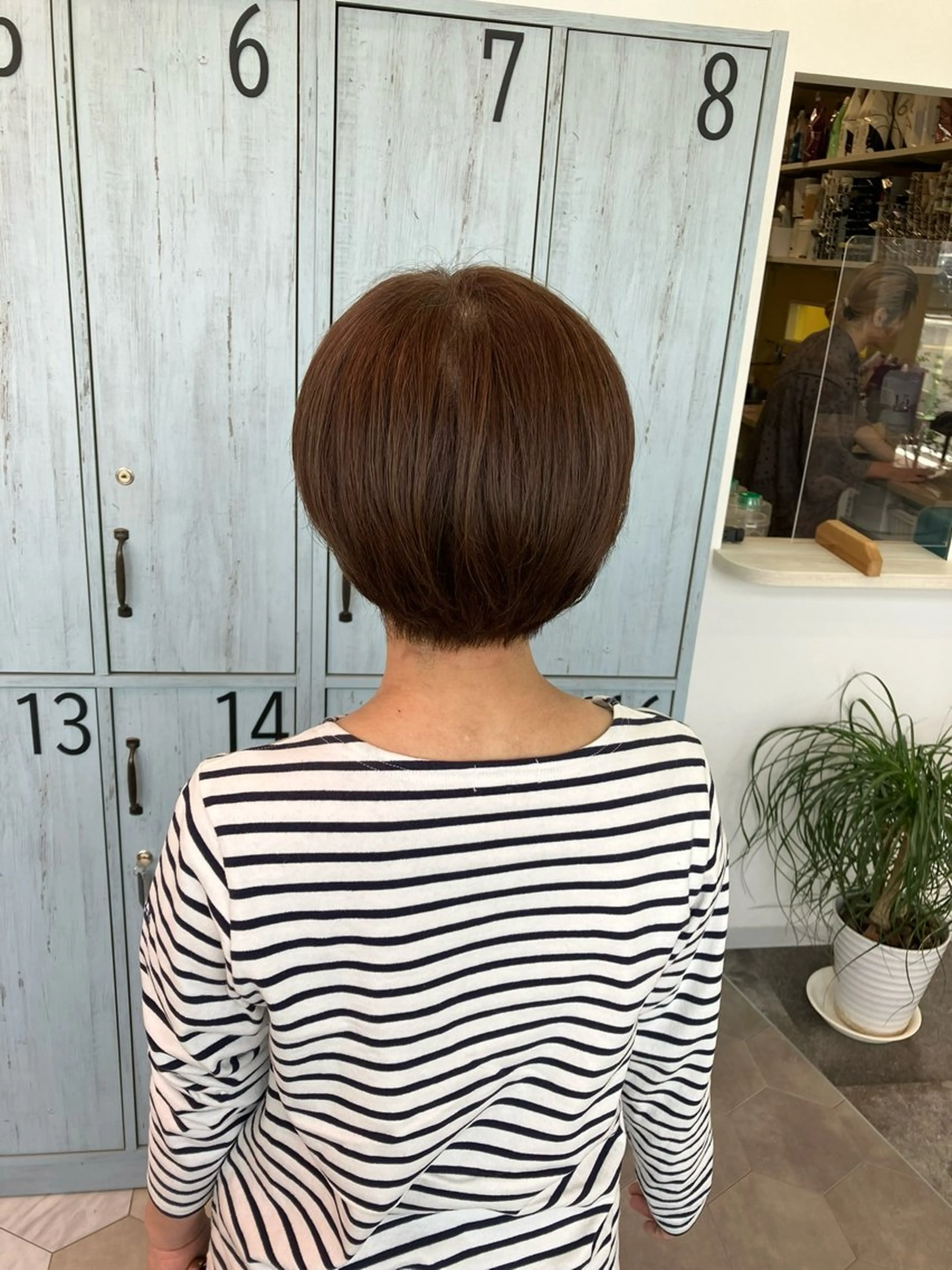 ショート 浜田 希々香のヘアスタイル