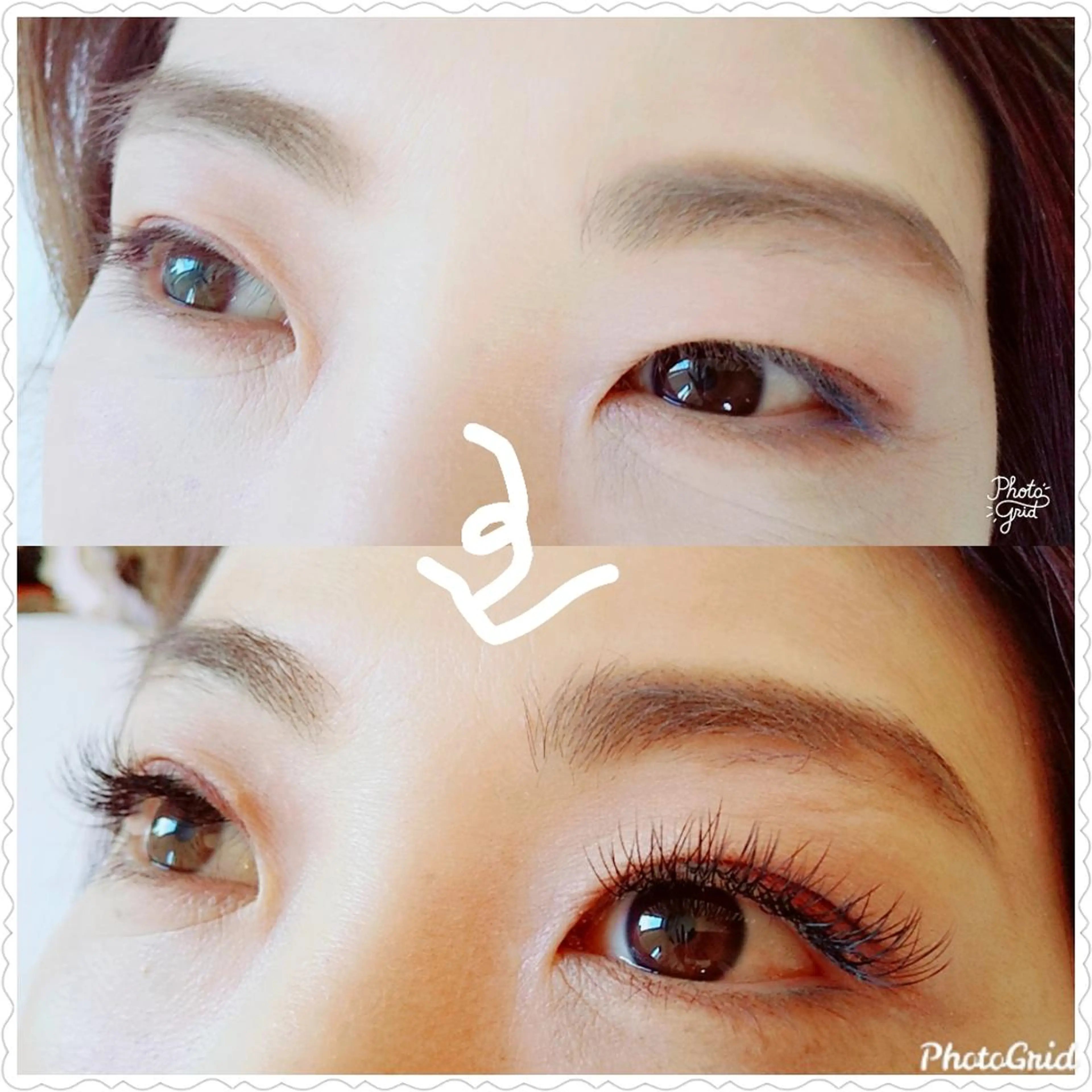 マツエク・マツパ 💡次世代LED -TIARA💡のマツエク・マツパデザイン