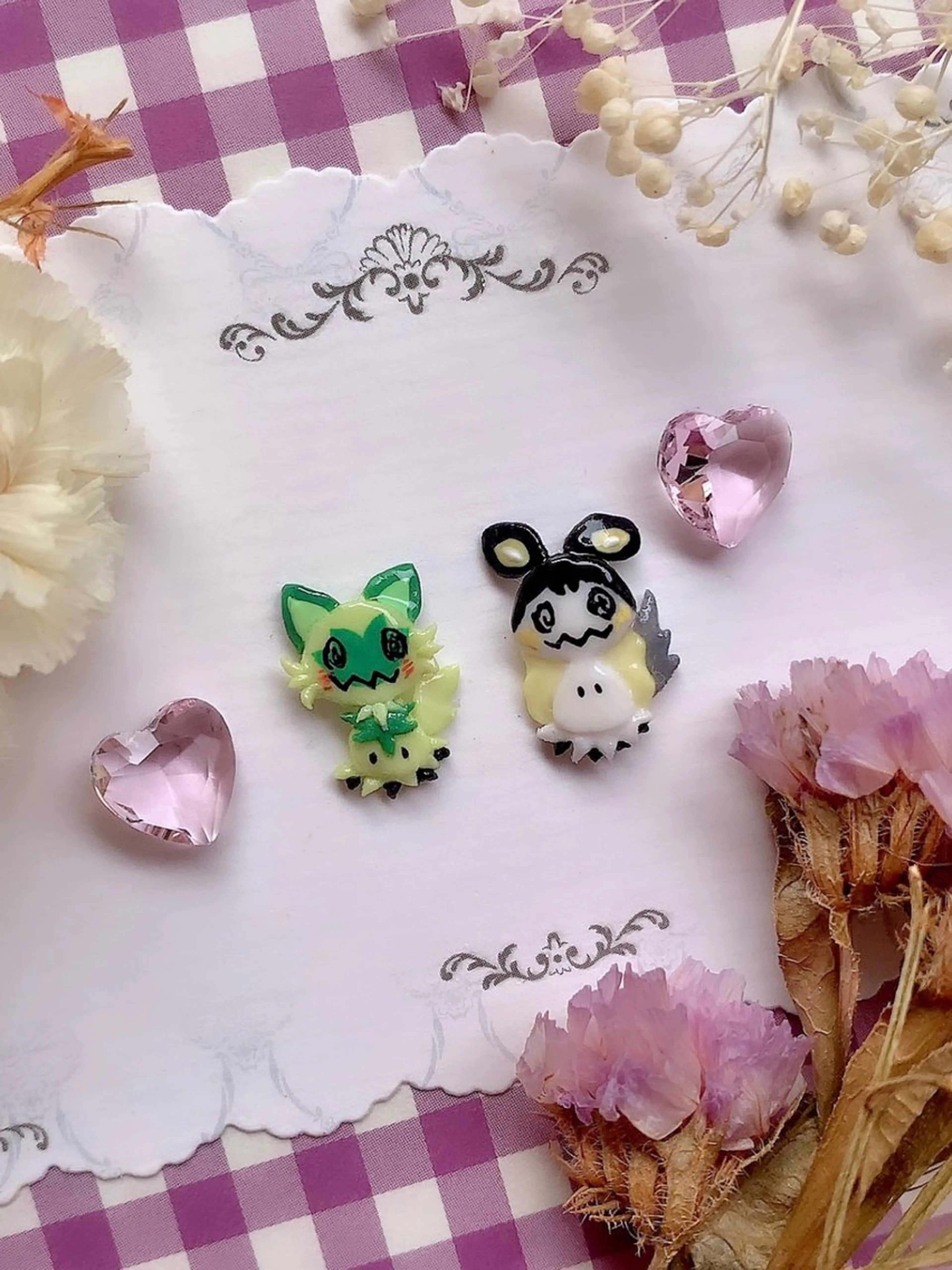 ネイル アートネイル ぷっくりネイル シェアサロンLei.g(レイジー)所属・3Dアートネイル💗 都築レナのネイルデザイン