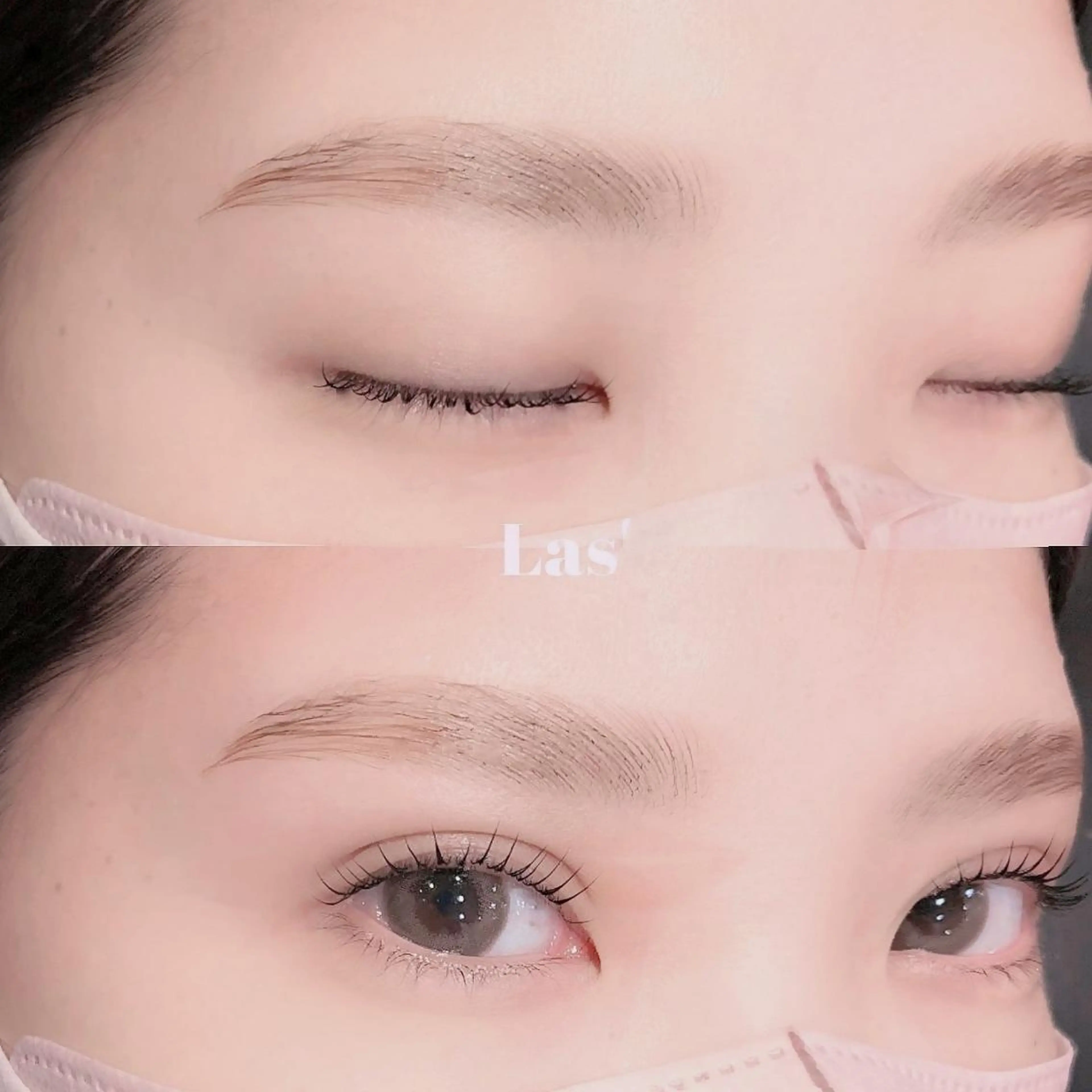 アイブロウ マツパ Las' ebisu まつパ&美眉 専門店のマツエク・マツパデザイン
