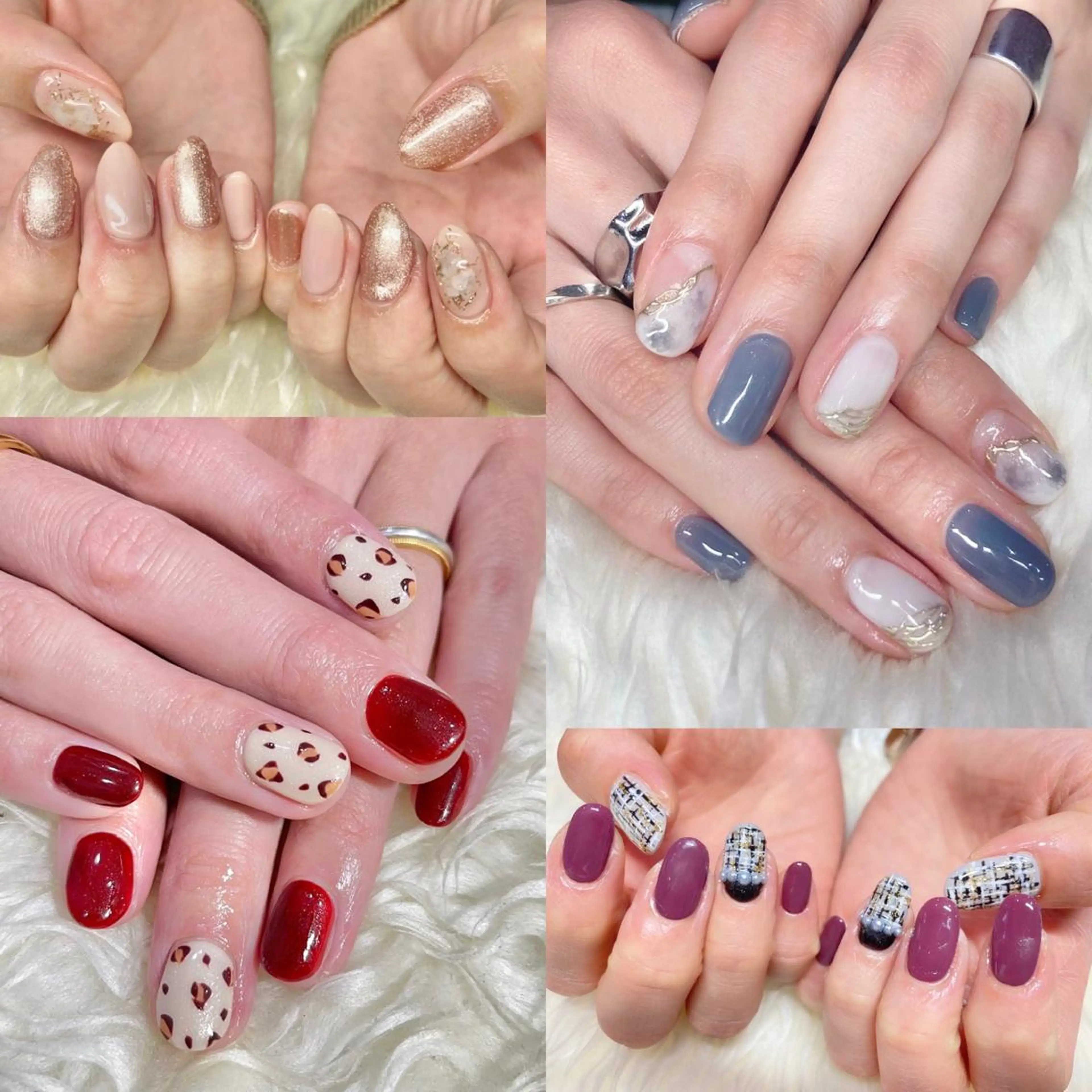 ネイル ジェルネイル 韓国ネイル ニュアンスネイル パラジェル リボン Nail&eye Belire 新宿のネイルデザイン