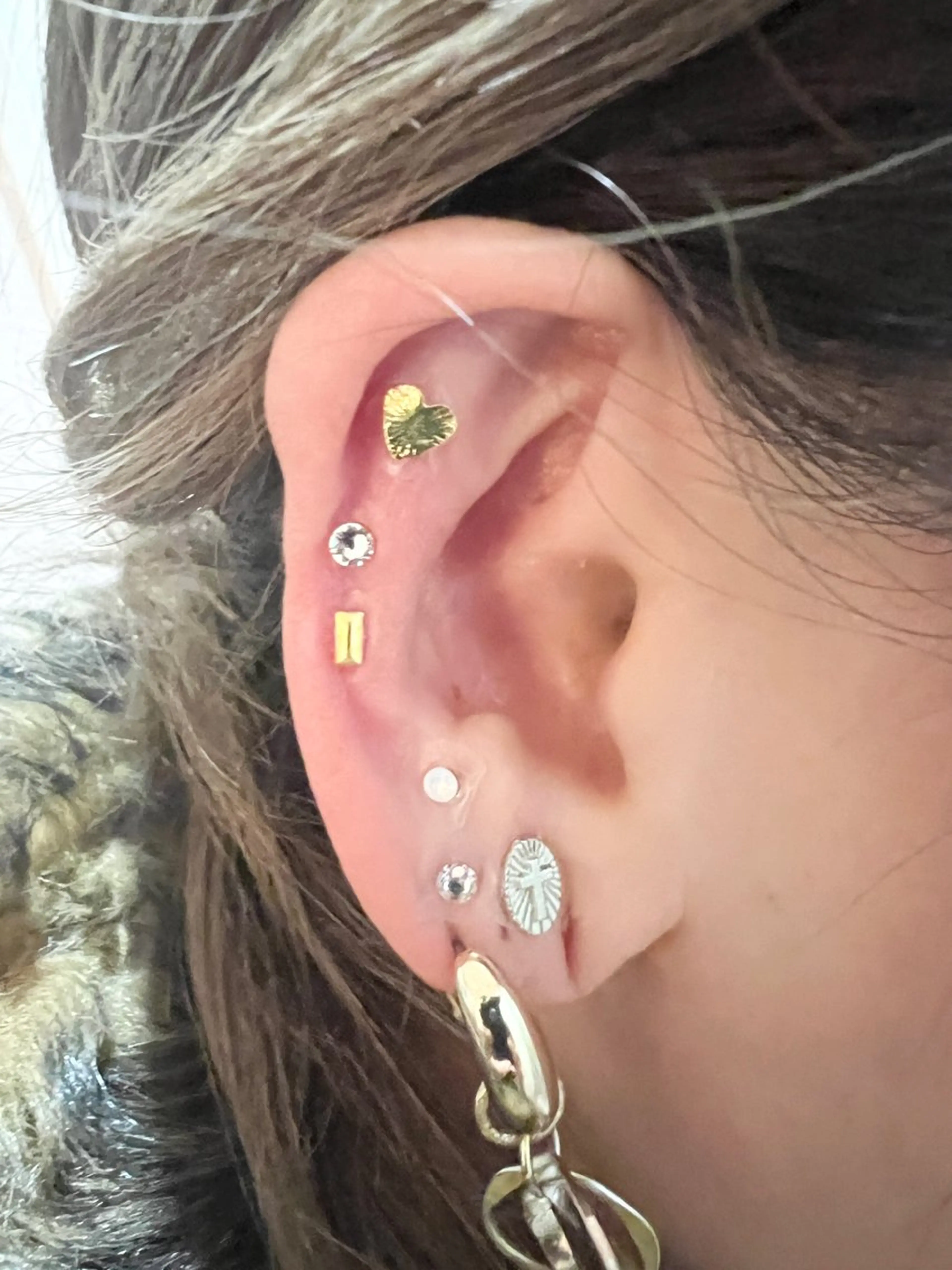 その他 キャンアイドレッシー六本木店所属・MIKA／耳ツボ ／マグネットネイルのネイルデザイン