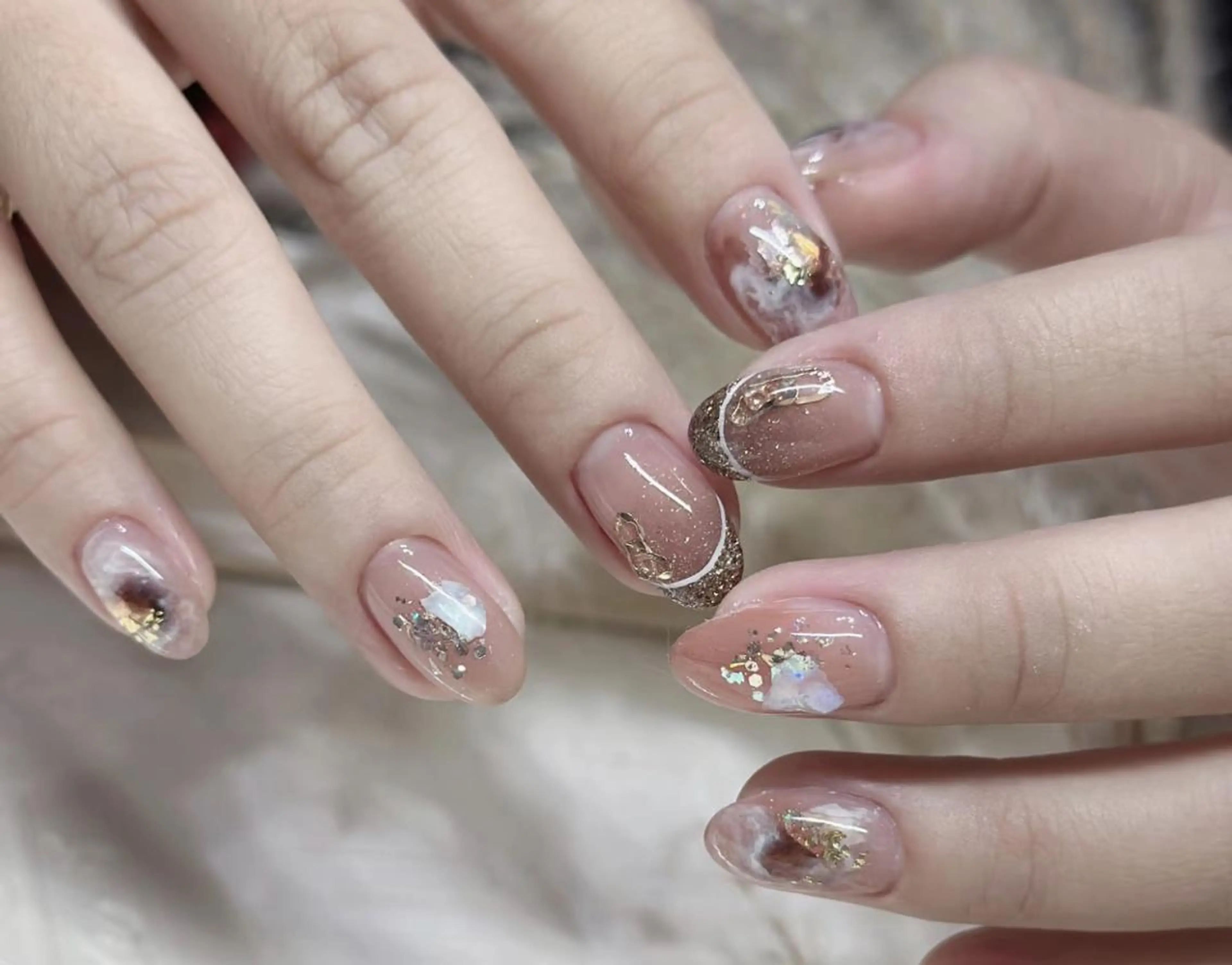 ネイル ハンドネイル 🎀 NaNa_nailのネイルデザイン