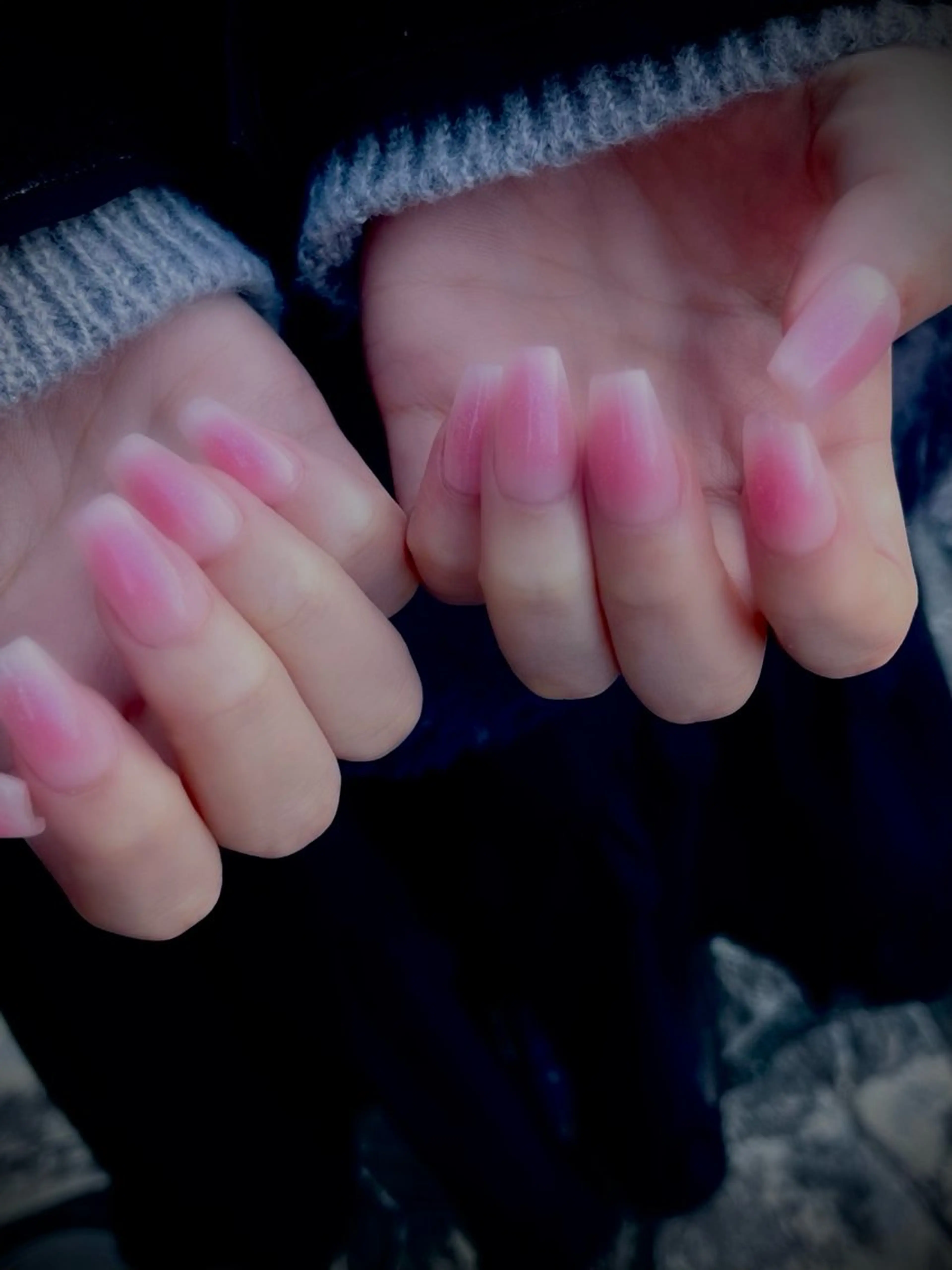 ネイル キラキラネイル マグネットネイル ワンカラーネイル スカルプネイル ワンホンネイル nine.🦋 YUKOのネイルデザイン