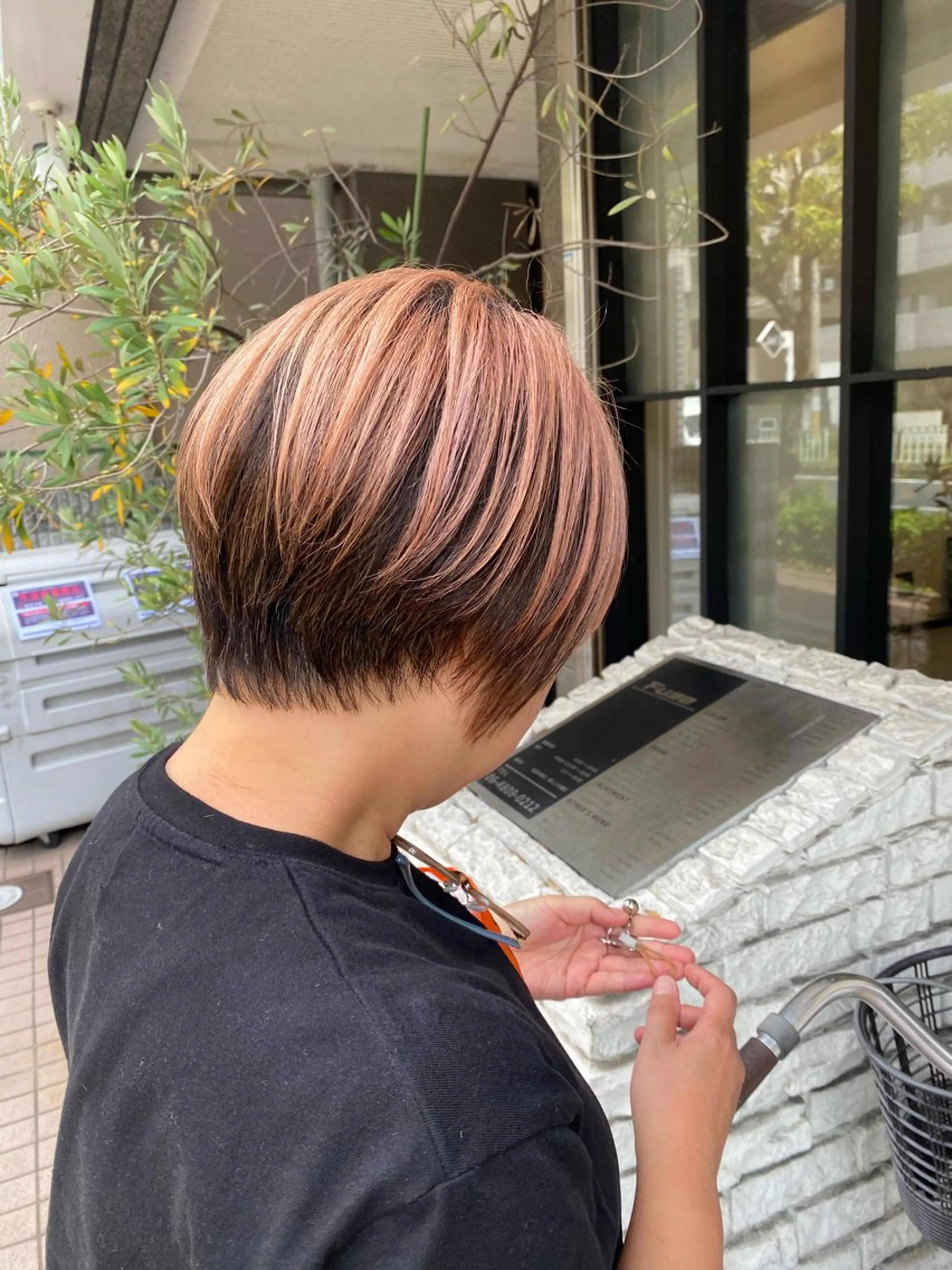 ショート Fuse所属・Hana ⭐️カラーモデル募集のヘアスタイル