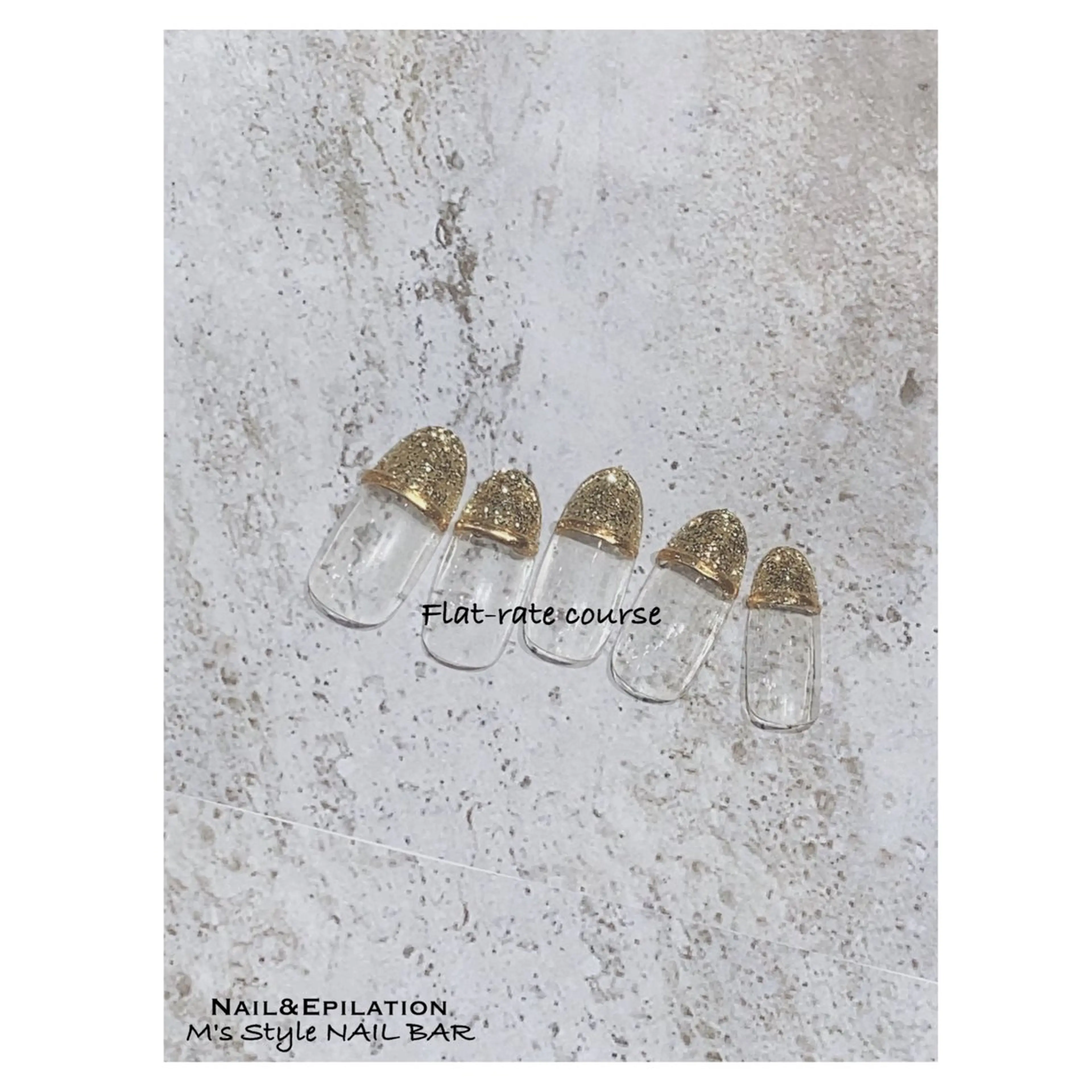 ネイル 成人式 フットネイル フレンチネイル ジェルネイル 韓国ネイル ハンドネイル M's Style NAIL BARのエステ・リラクイメージ