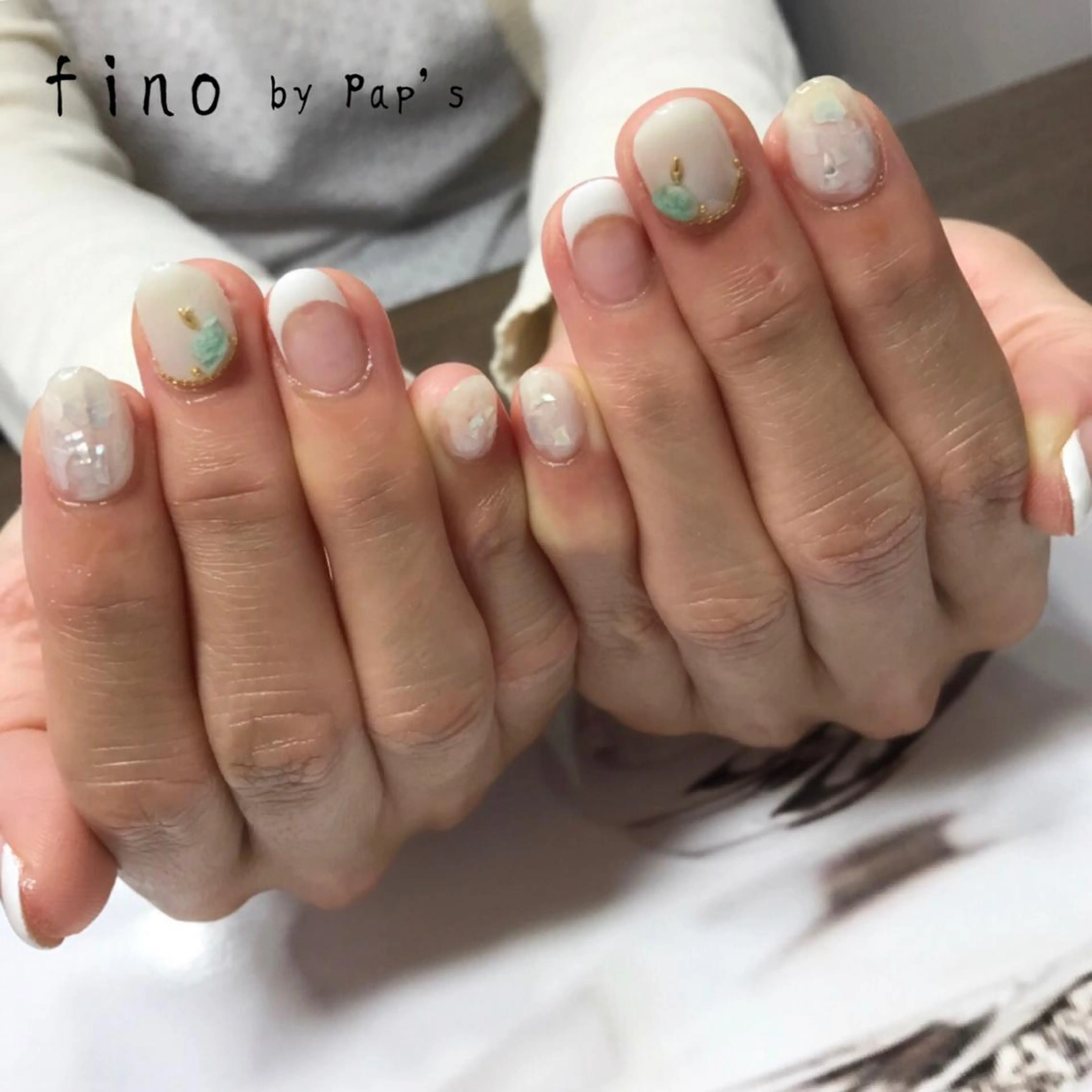 ネイル fino by Pap's所属・西畠 真由美のネイルデザイン