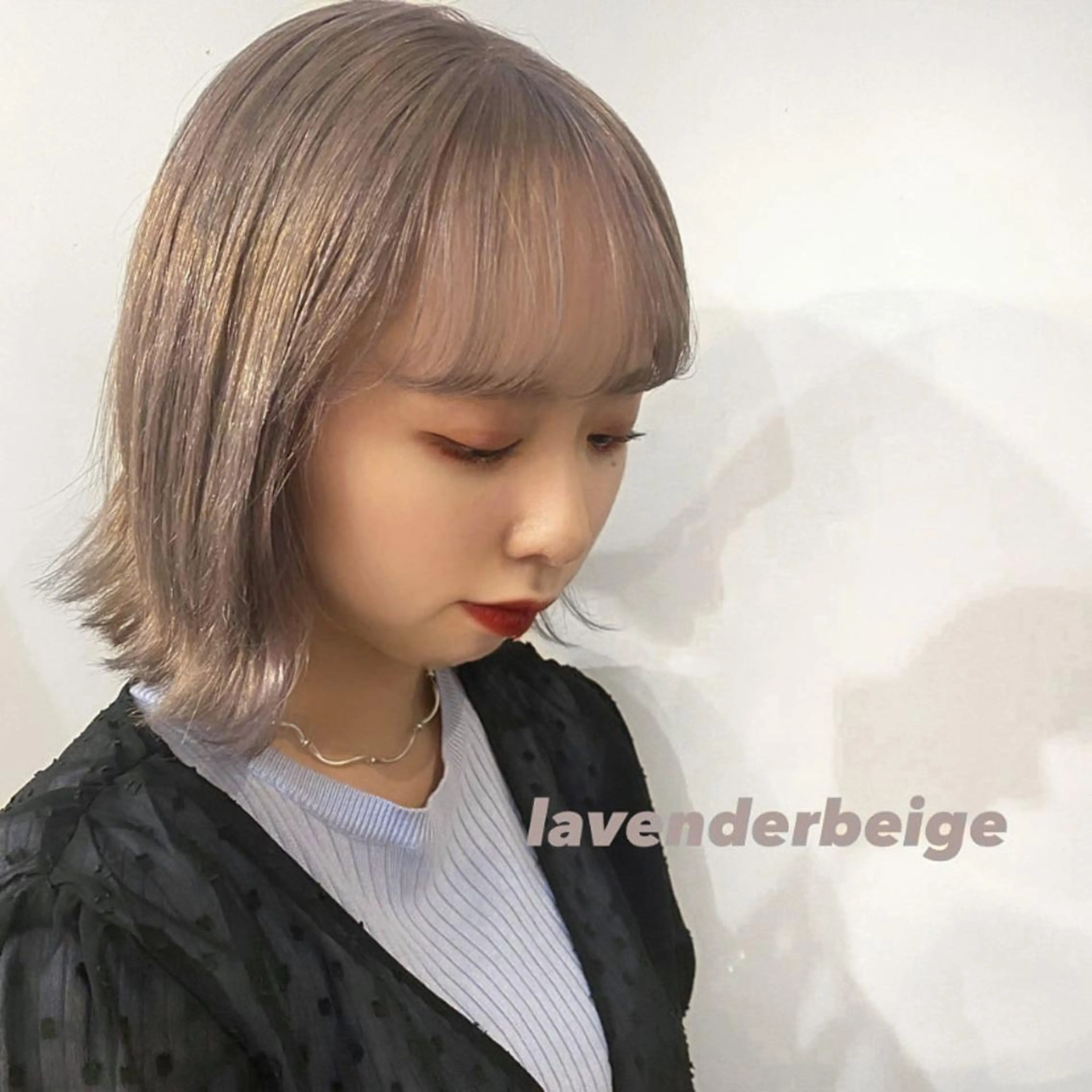 ミディアム カラー yuna/ボブカット /ハイトーンカラーのヘアスタイル