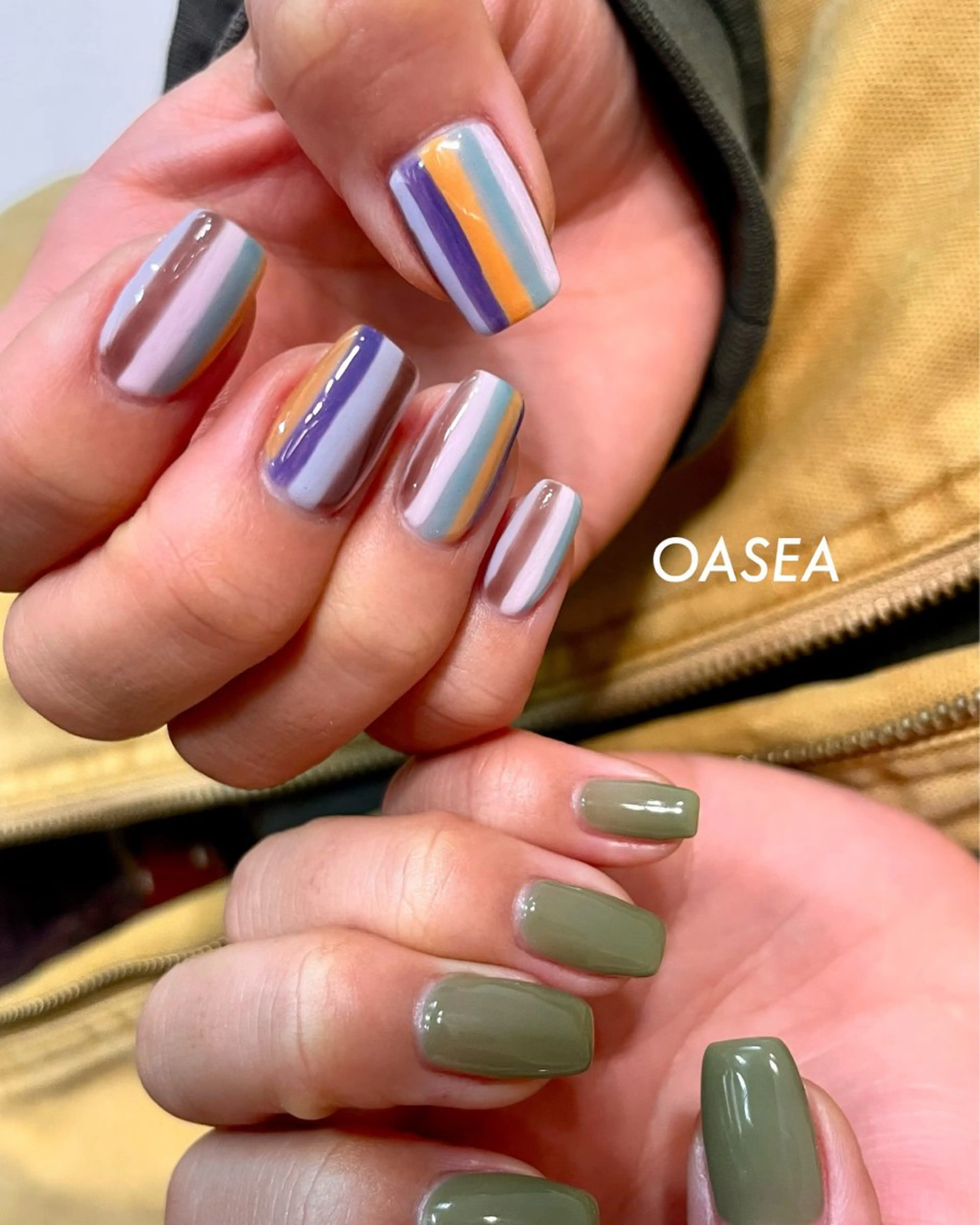 ネイル ハンドネイル 🌞💜 KAORI 🌴のネイルデザイン