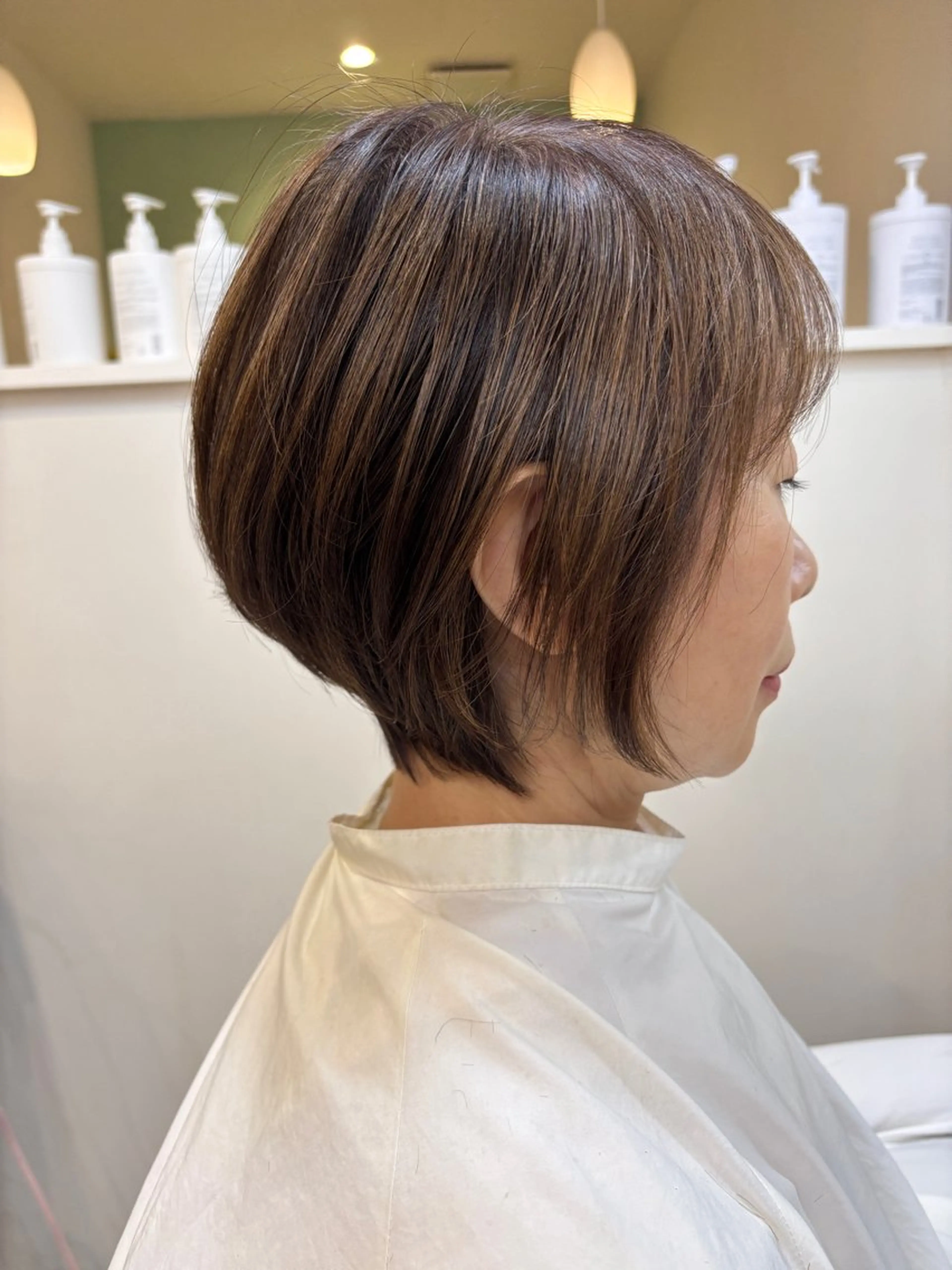 ショート シンセティックヘアデザイン所属・吉井 愛のヘアスタイル