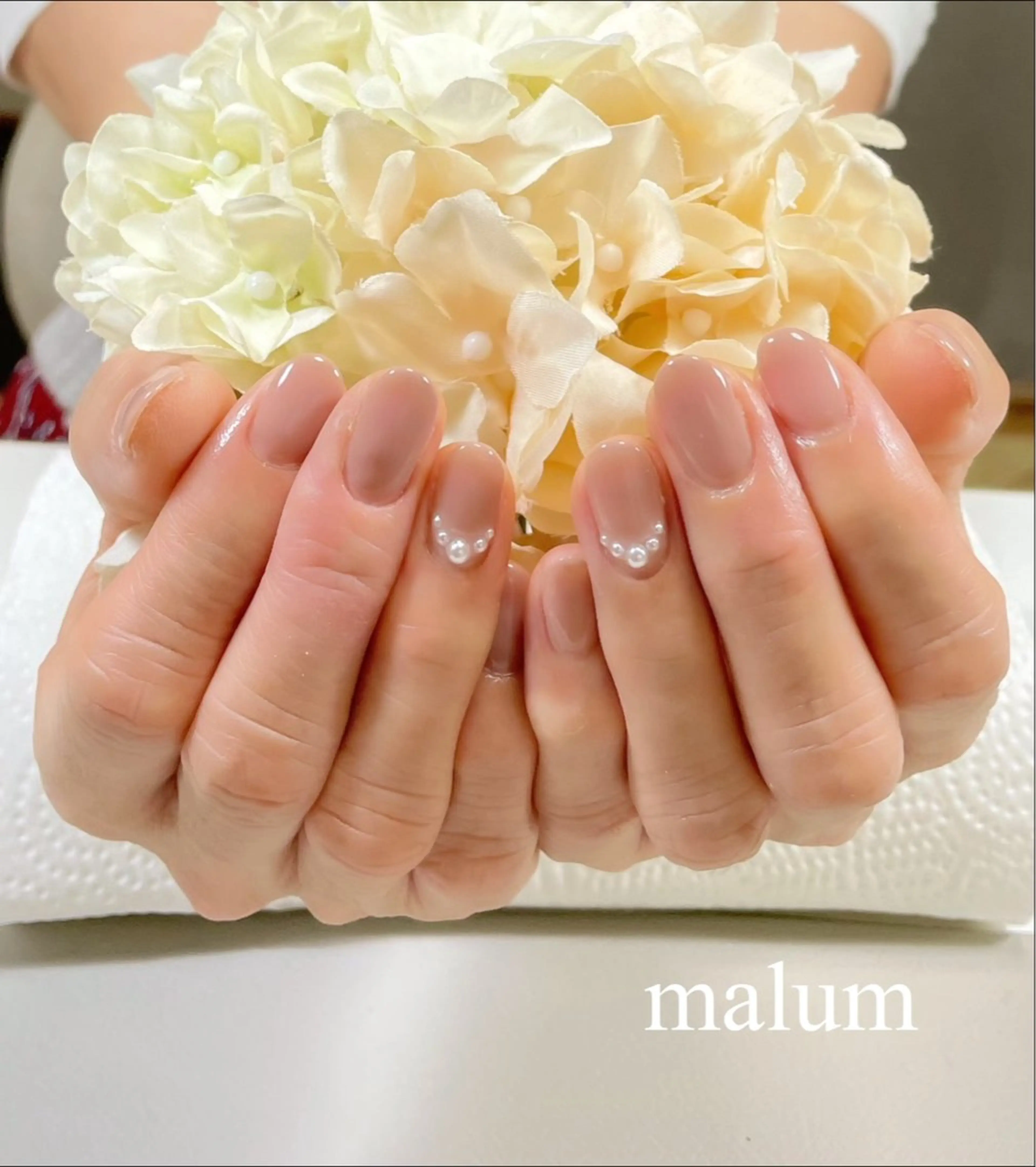 ネイル アートネイル ワンカラーネイル malum nailのネイルデザイン