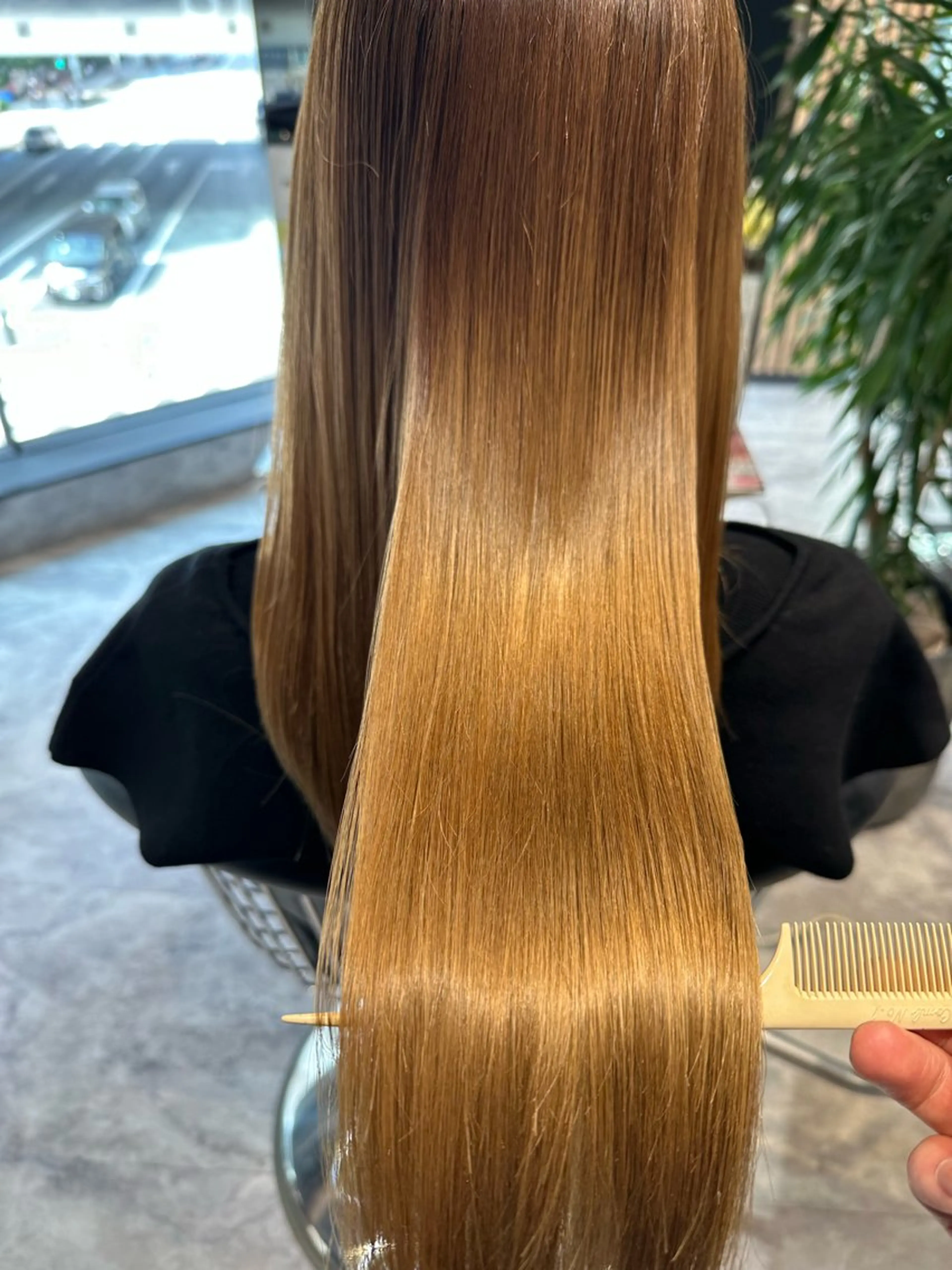 🍀ご新規様限定🍀カット＋酸性ストレート＋髪質改善酸熱トリートメントの写真