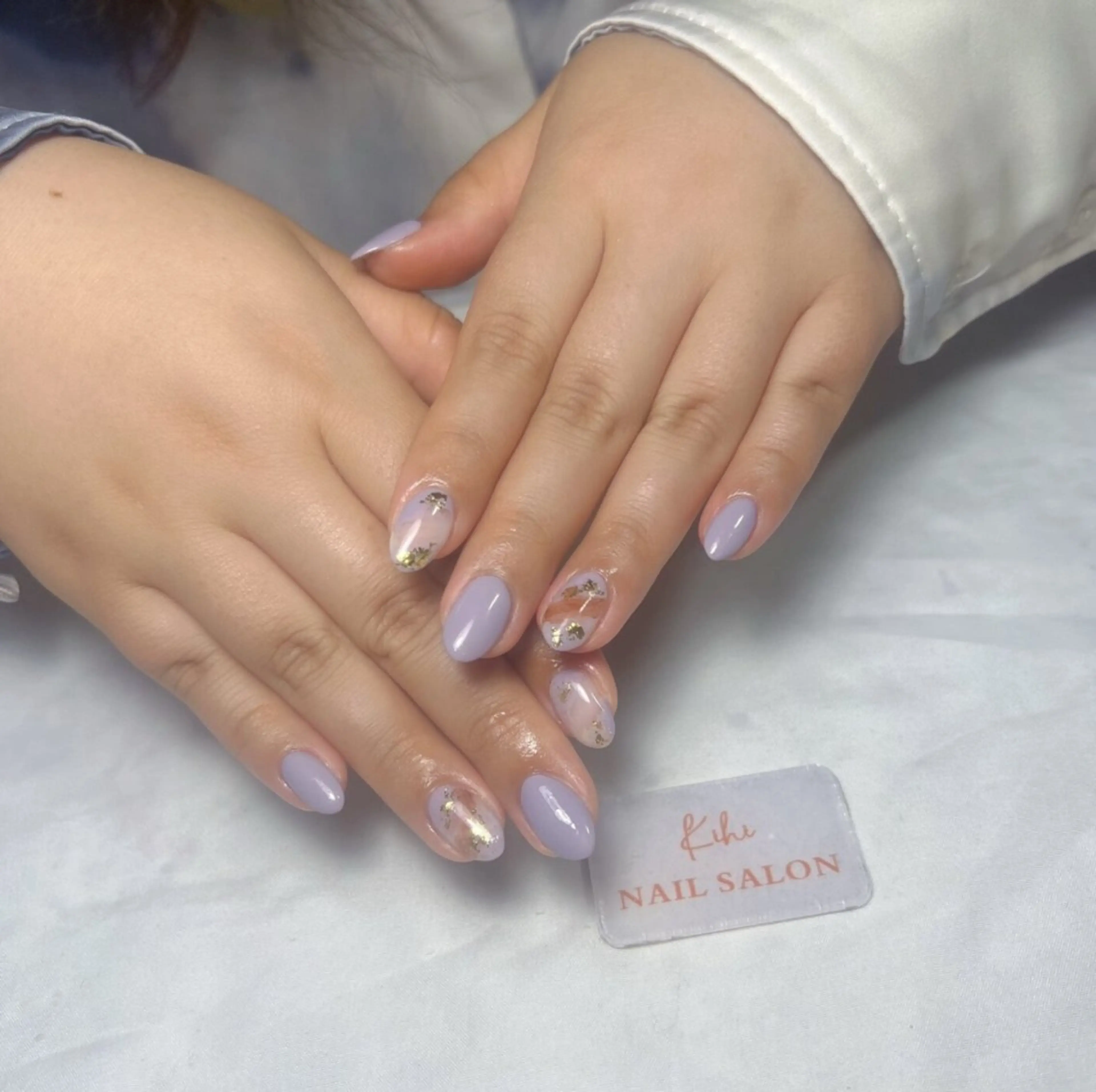 ネイル アートネイル フレンチネイル ジェルネイル グラデーション 韓国ネイル 村中 ハナのネイルデザイン