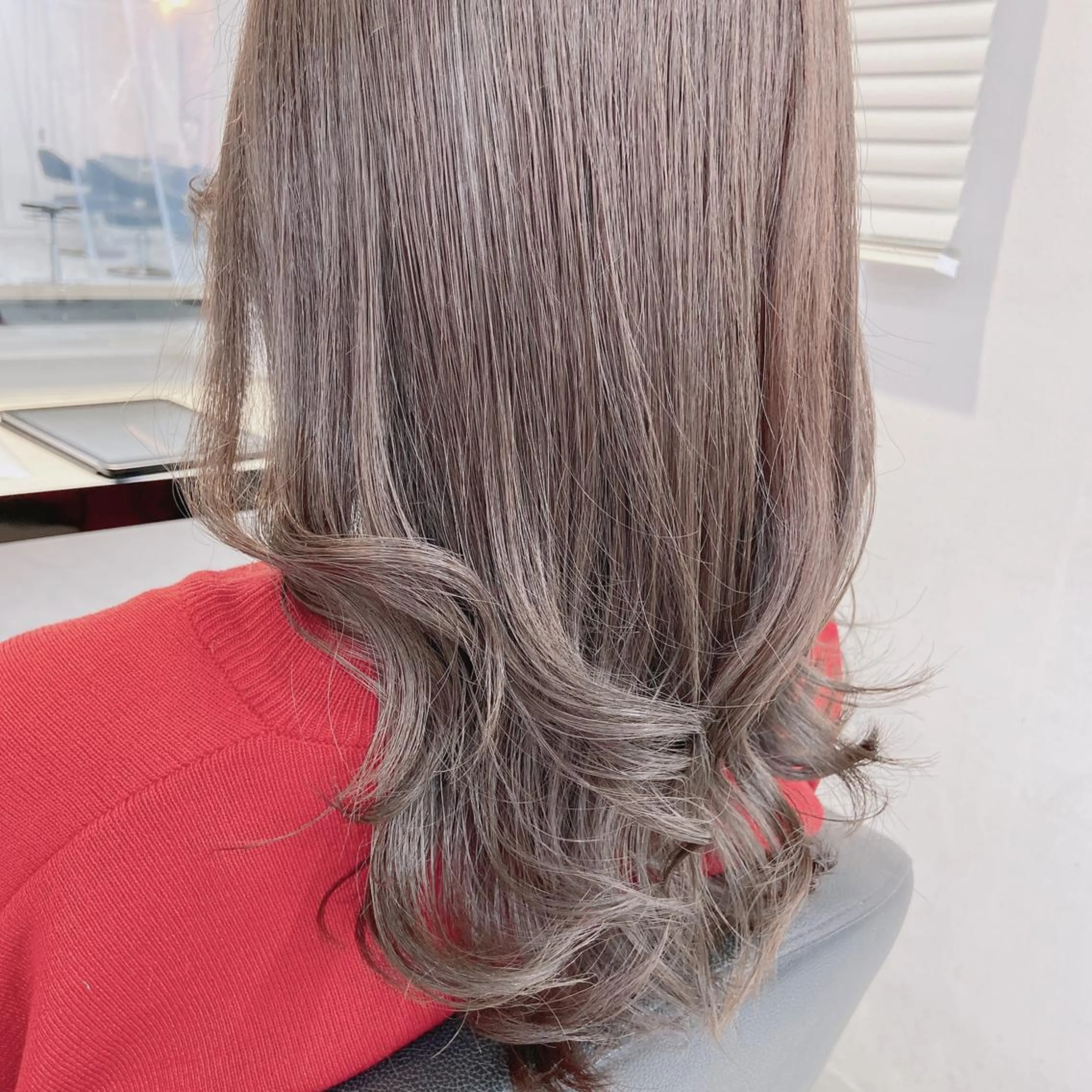 ロング カラー ヘアアレンジ ヘアカラー トリートメント ヘッドスパ ヘアセット 💖うる艶カラー💖 モデル募集💖のヘアスタイル