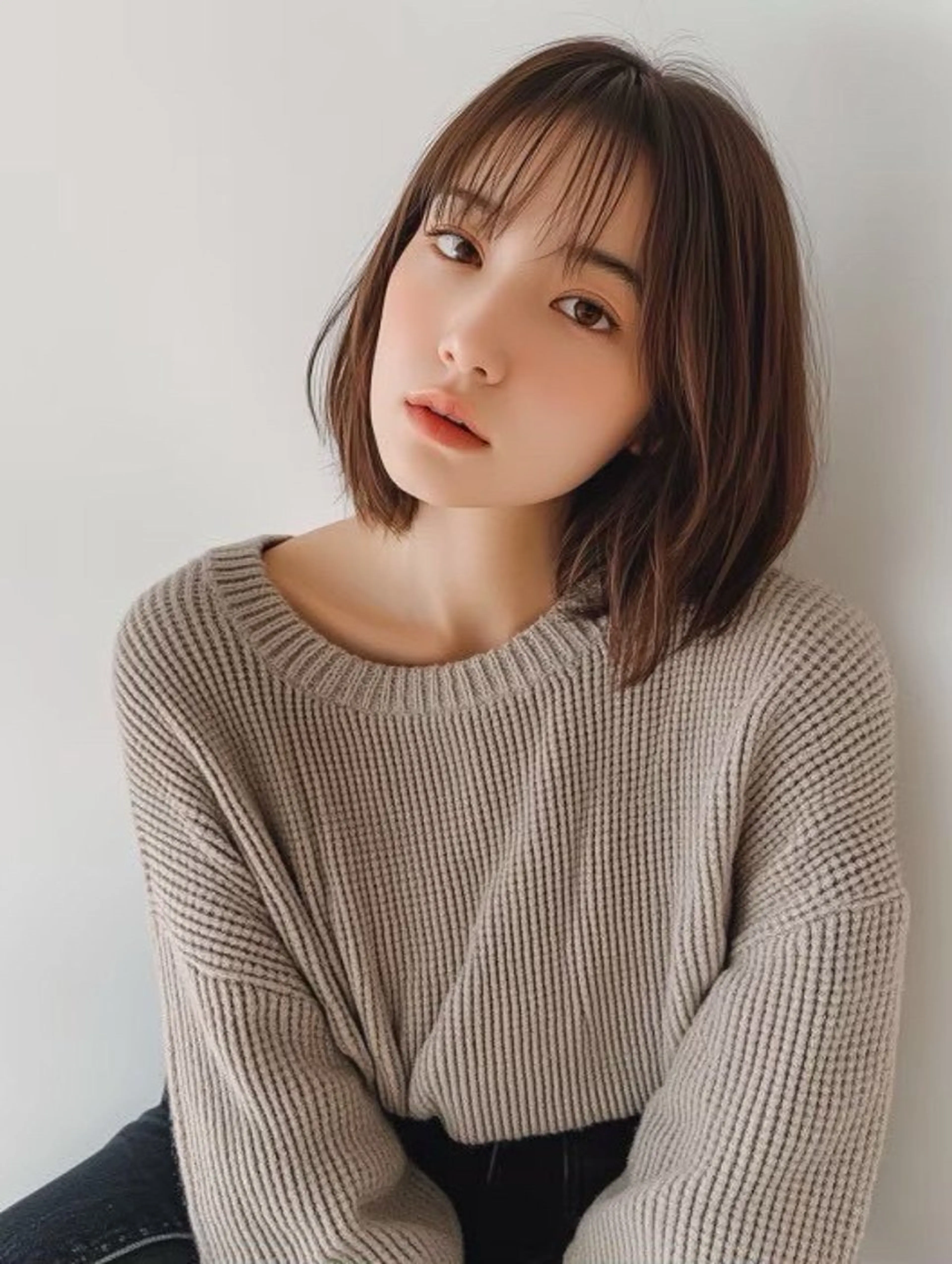 ミディアム SCENE by RADのヘアスタイル