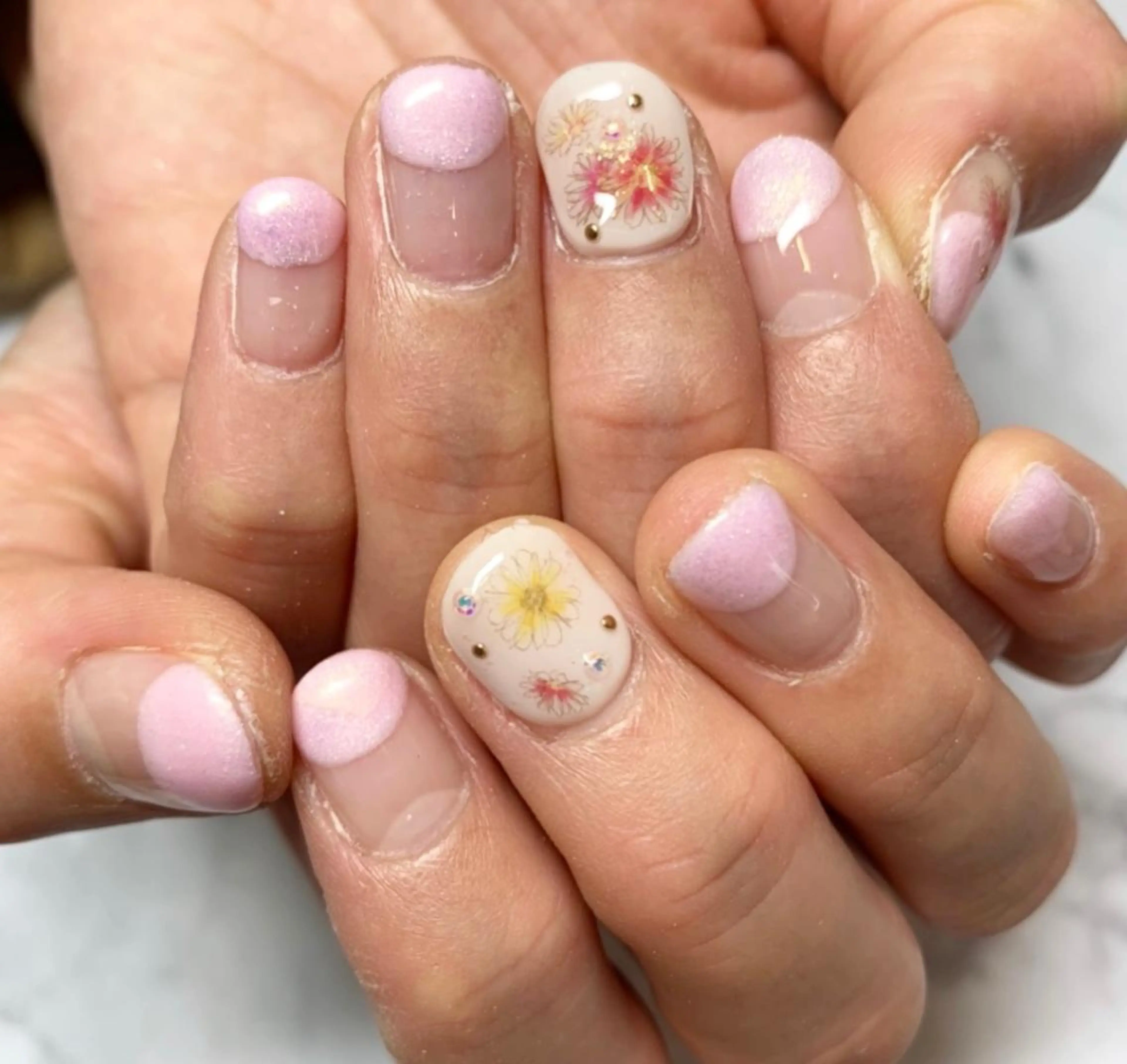 ネイル 駒月 明日香のネイルデザイン