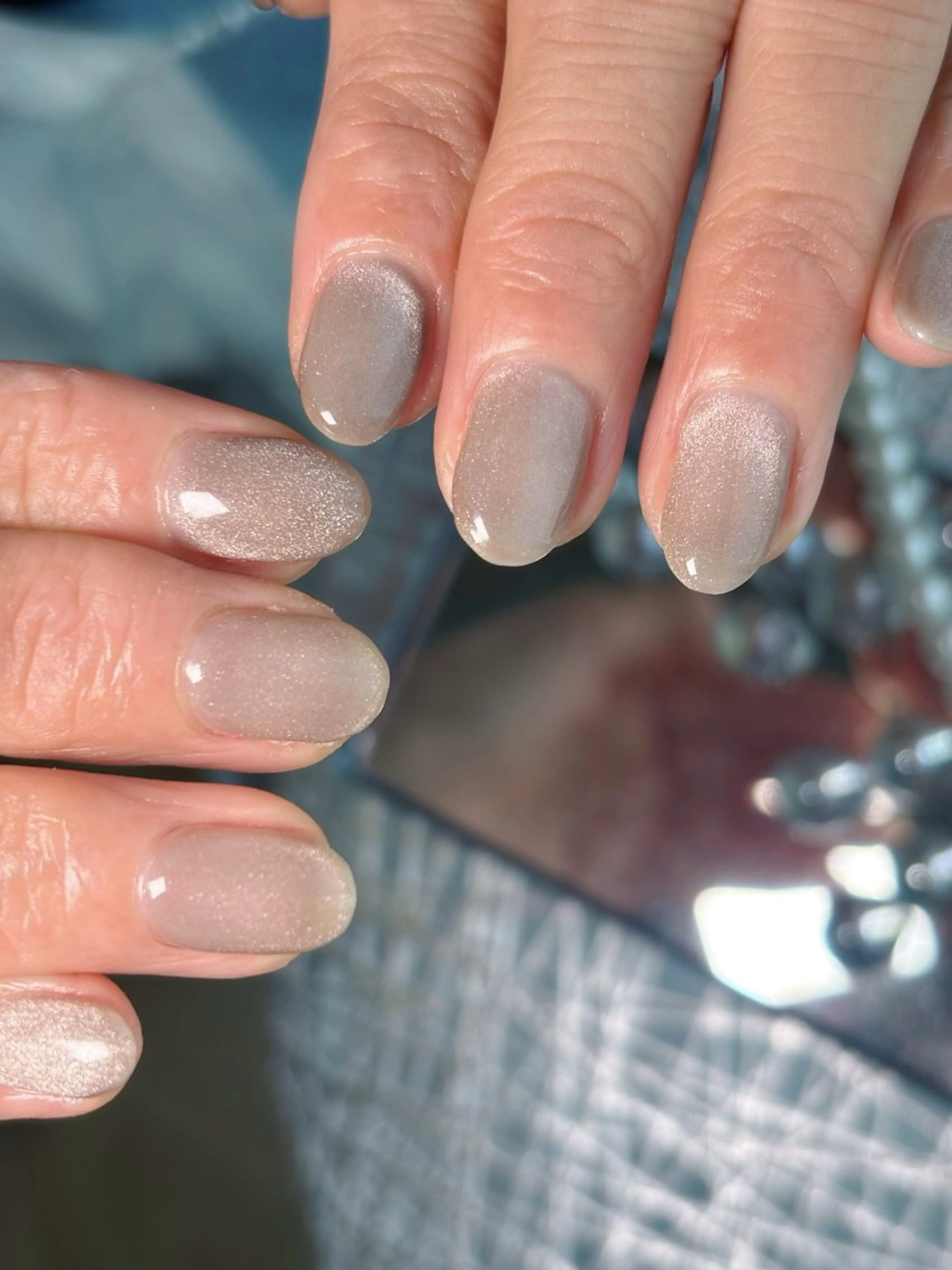 ネイル マグネットネイル マグネットワンカラー ワンカラーネイル .8 HAREのネイルデザイン