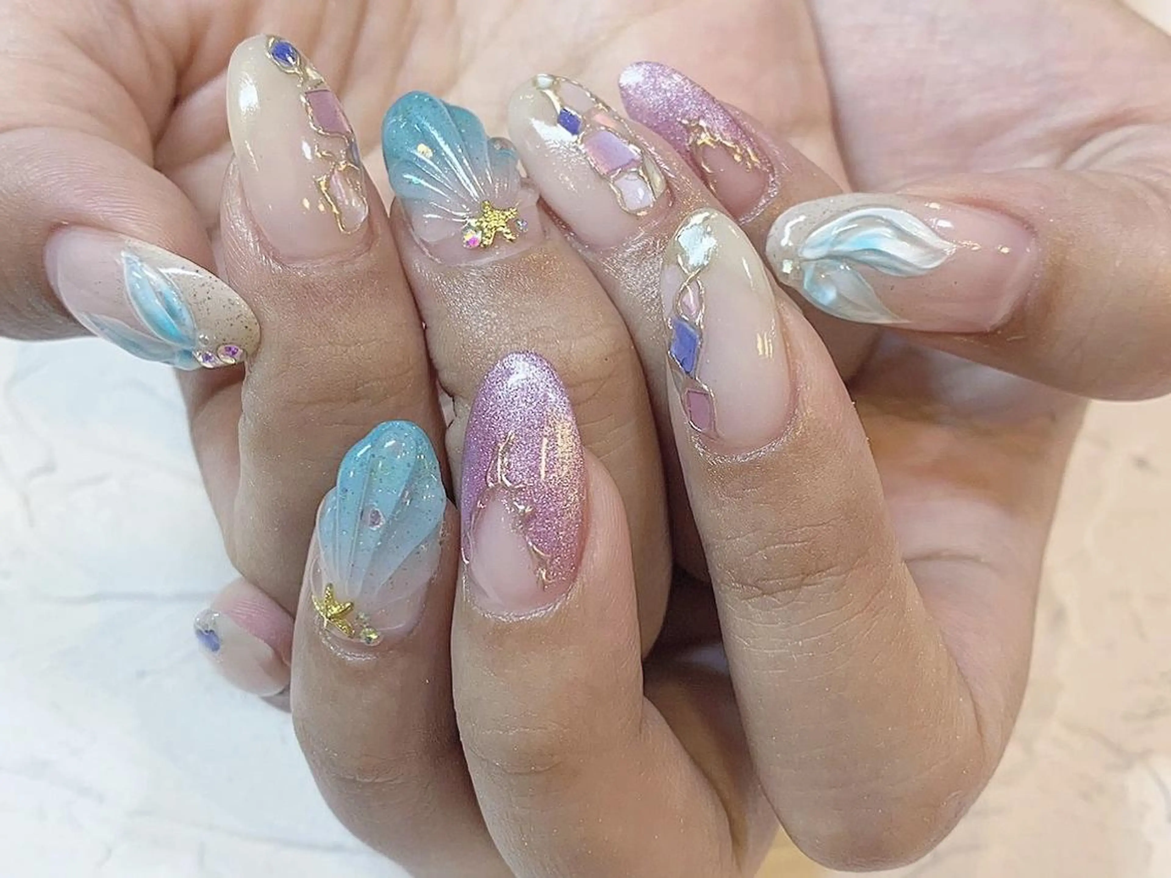 ネイル ハンドネイル YUN君 🦍のネイルデザイン