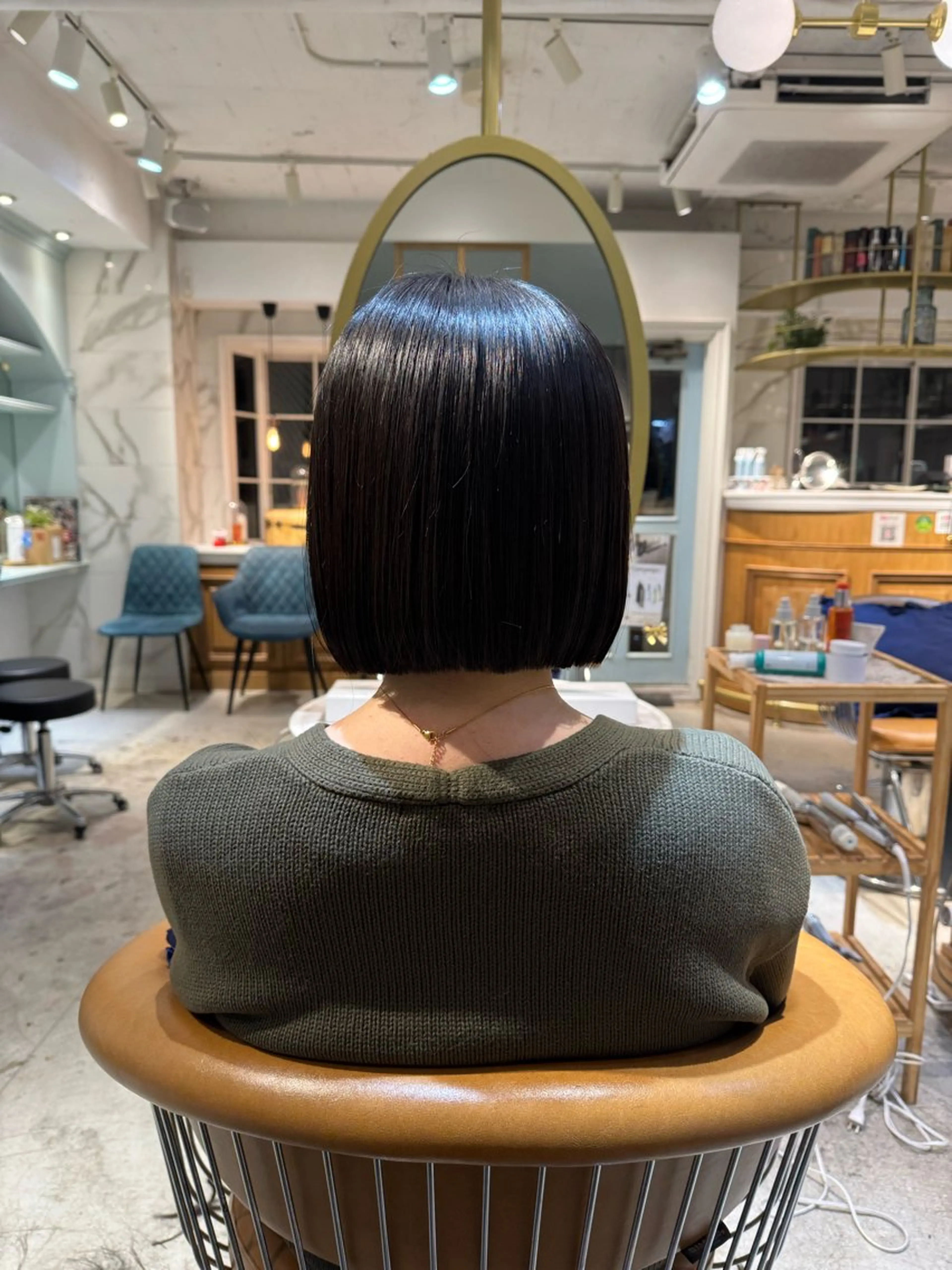 ミディアム ボブ 髪質改善/ボブ /韓国/erikoのヘアスタイル