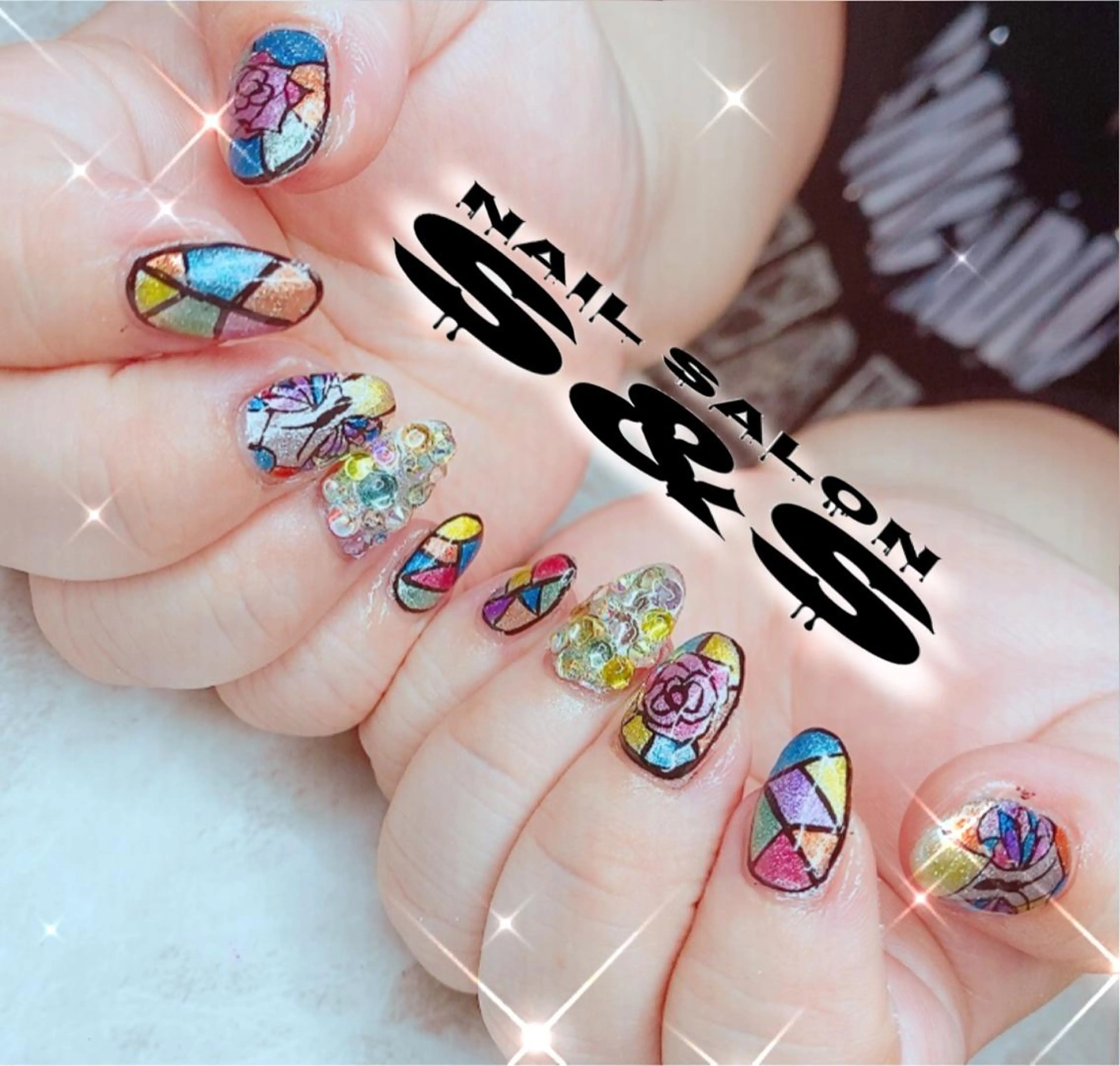 ネイル 長さ出し メンズネイル 持ち込み スカルプネイル S&S 村田小百合のネイルデザイン