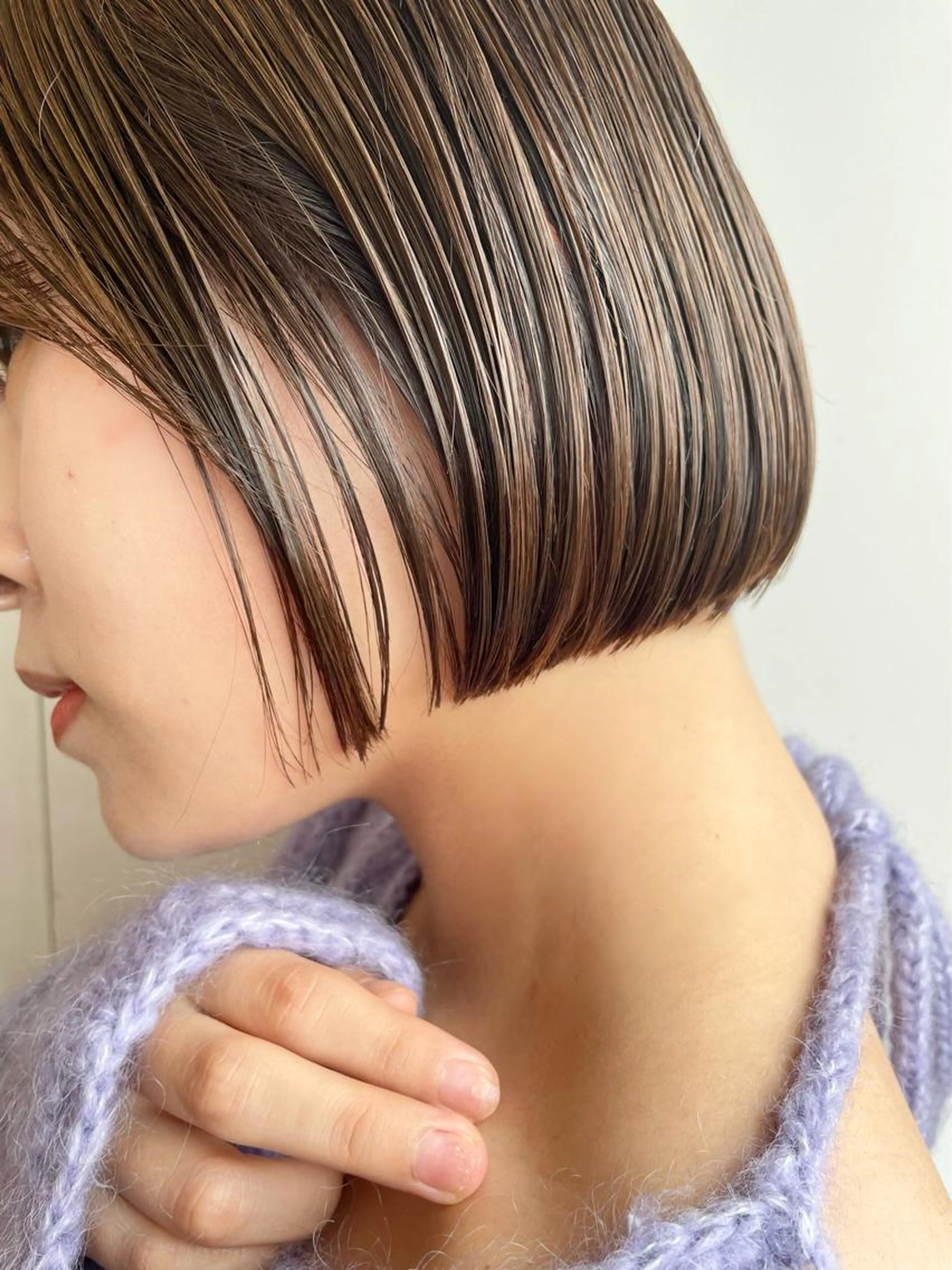 ★【全頭ブリーチセット】★全頭ケアブリーチ＋カット+カラー＋トリートメントの写真