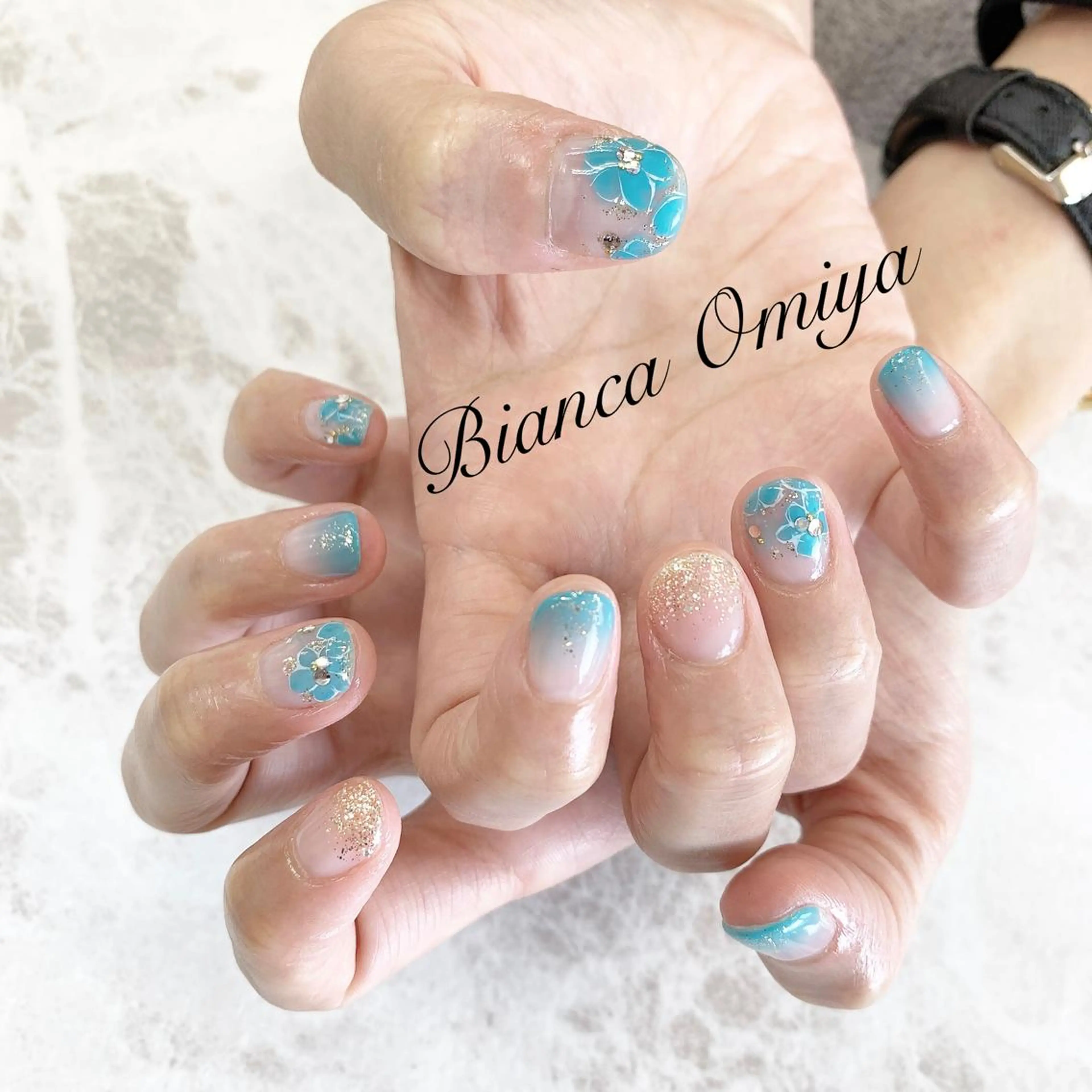 ネイル ビアンカ大宮ネイル 店長 モリサワのネイルデザイン