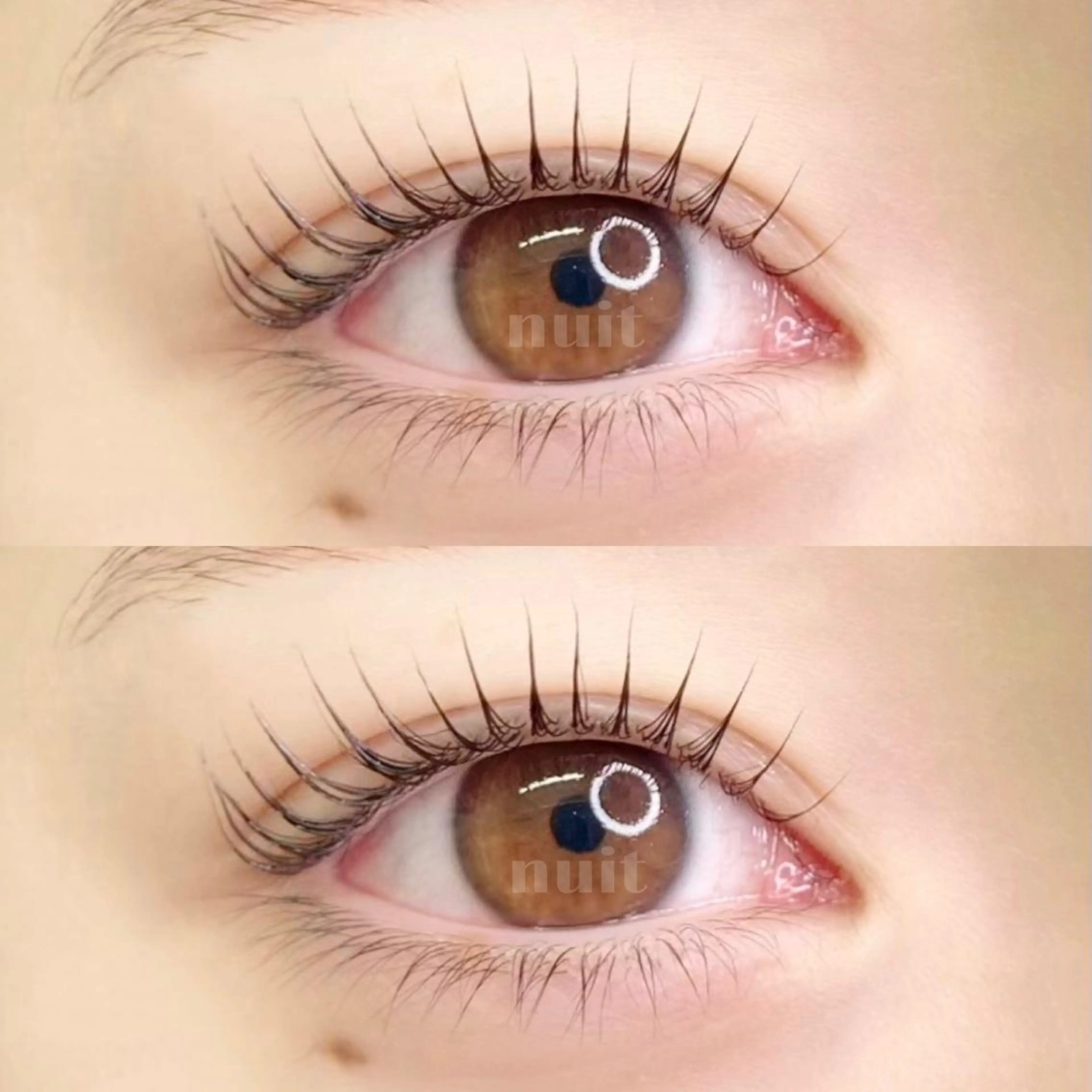 マツエク・マツパ パリジェンヌラッシュリフト eyelash  salon  nuit【ニュイ】所属・nuit 【ニュイ】 大宮 /　yucaのマツエク・マツパデザイン