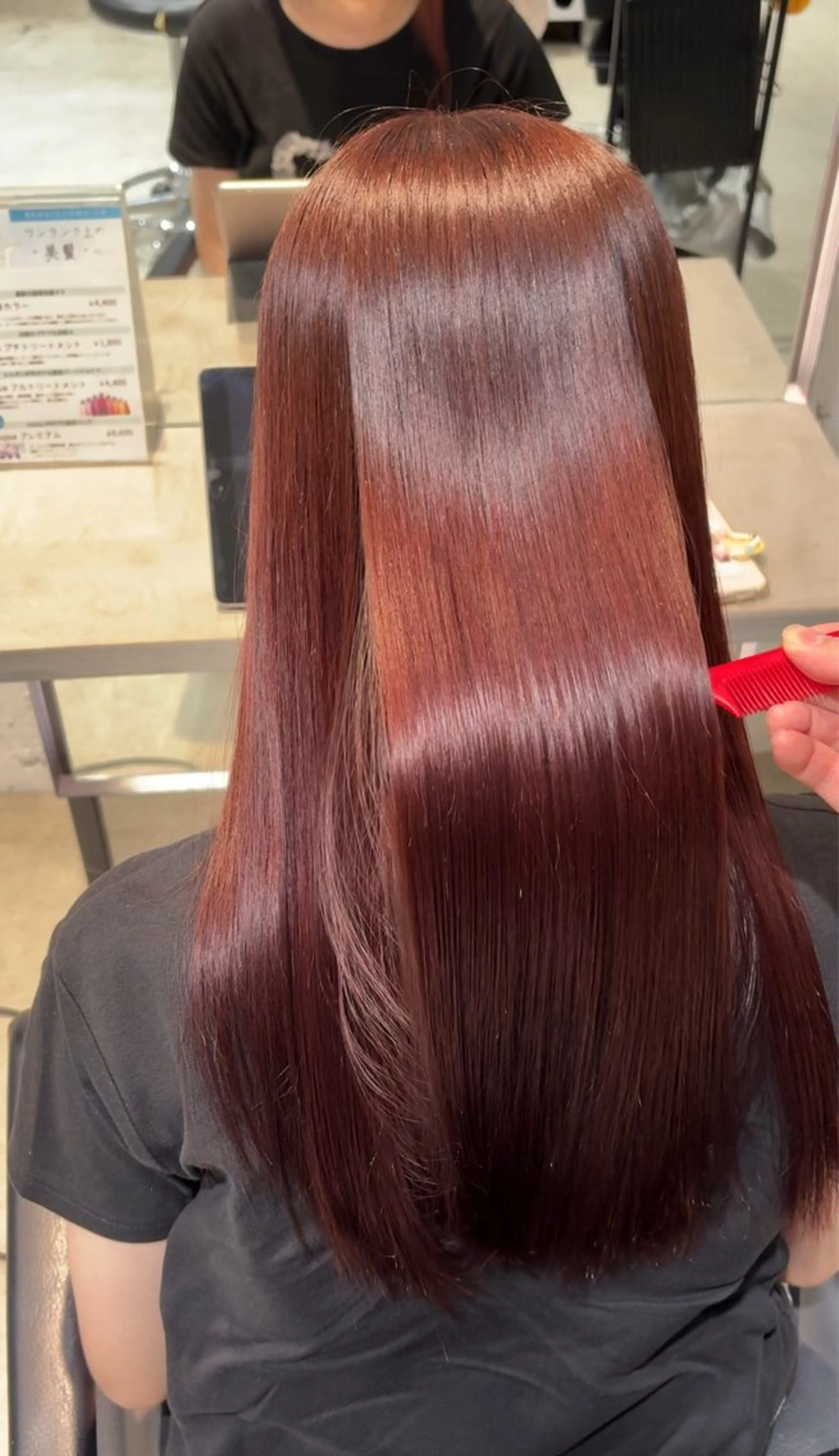 ロング カラー カット ヘアカラー トリートメント メンズカット松戸/韓 国/メンズパーマ航太のヘアスタイル