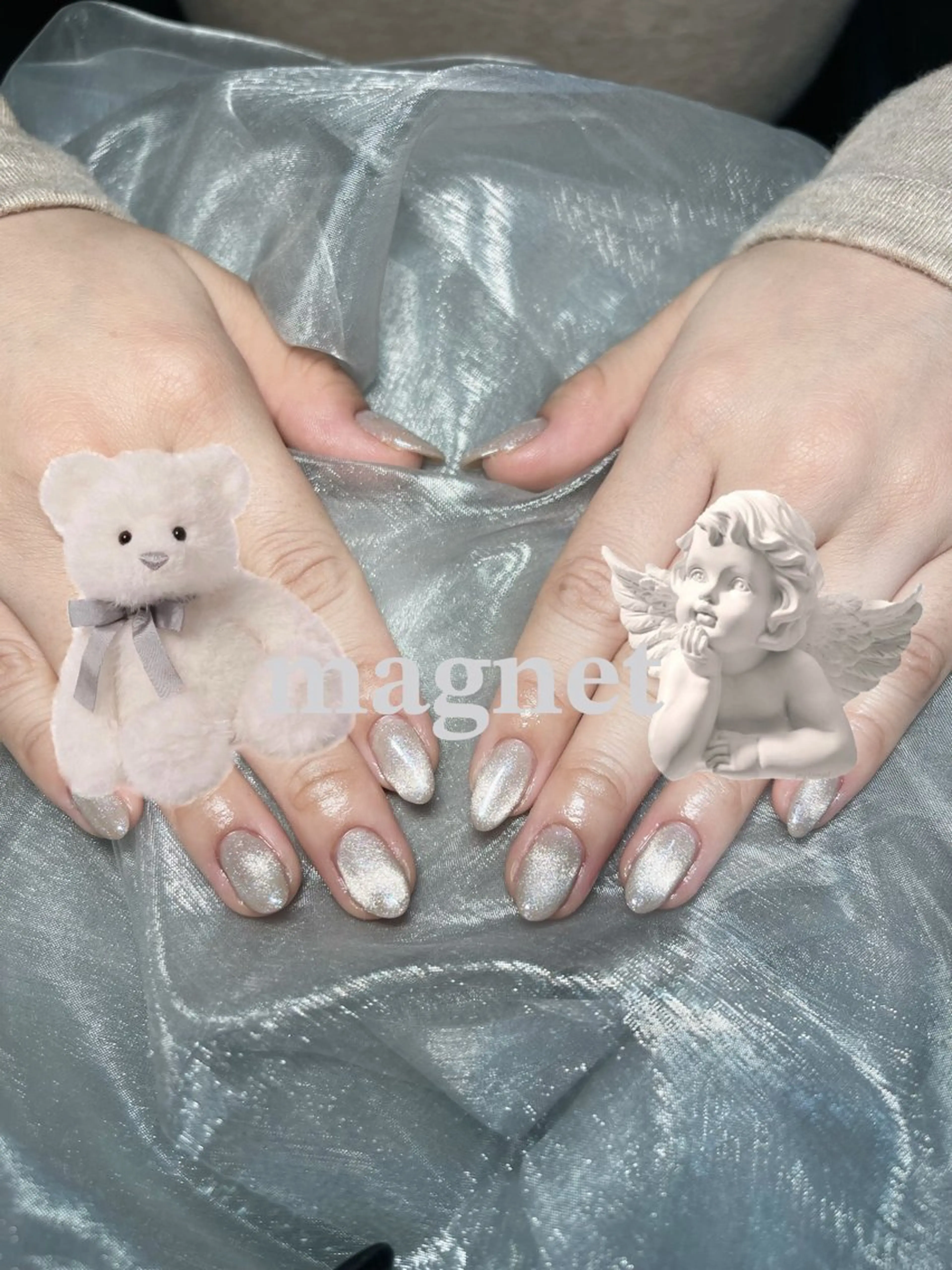 🖤マグネットネイル🖤オフあり練習モデルの写真